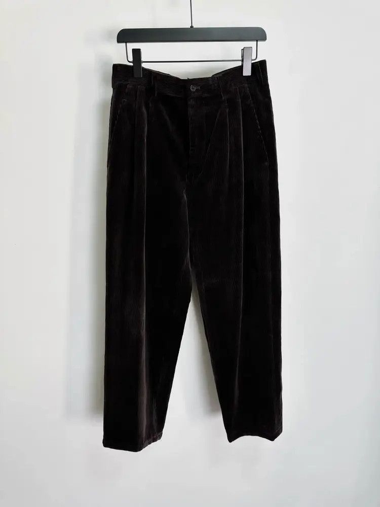 Yohji Yamamoto Yohji Yamamoto Yohji Yamamoto 96AW Runway Corduroy Trouser Size US 30 / EU 46 - 1 Thumbnail