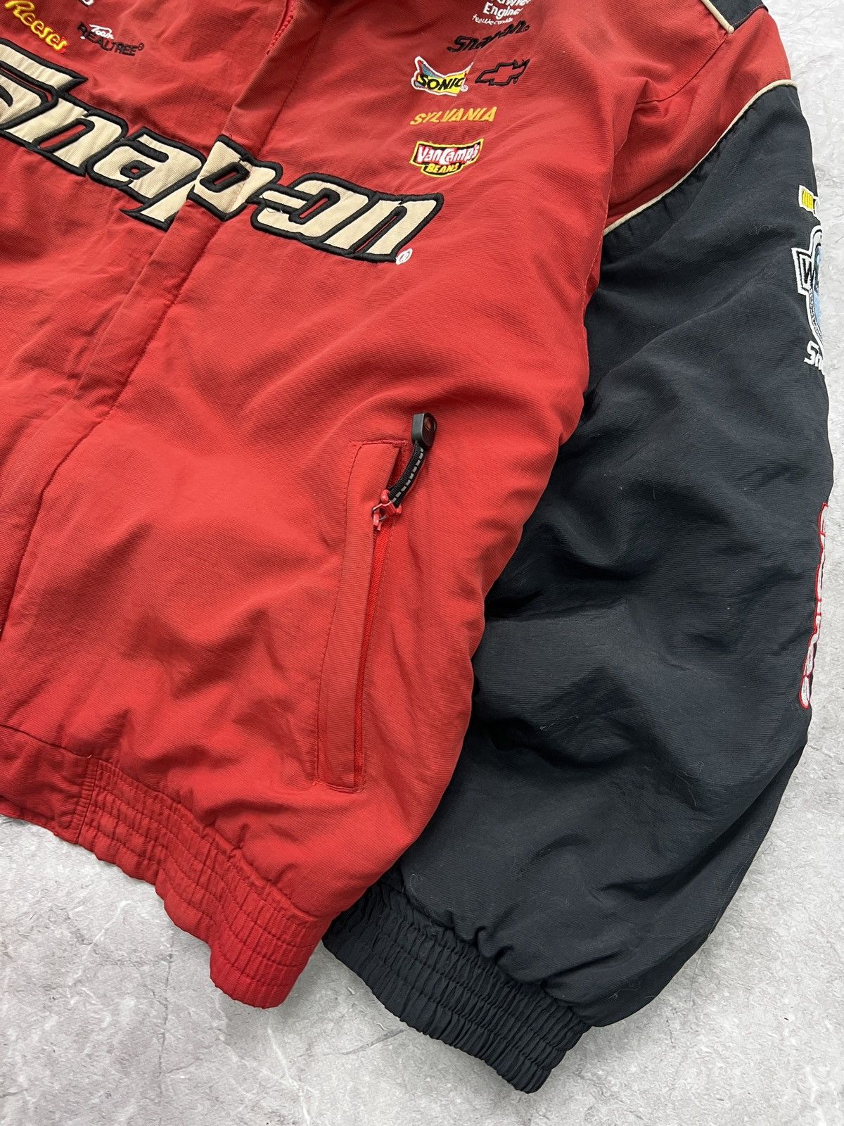 NASCAR × Vintage Vintage Snap-On Nascar Racing Jacket 90's nylon Size US L / EU 52-54 / 3 - 6 Thumbnail