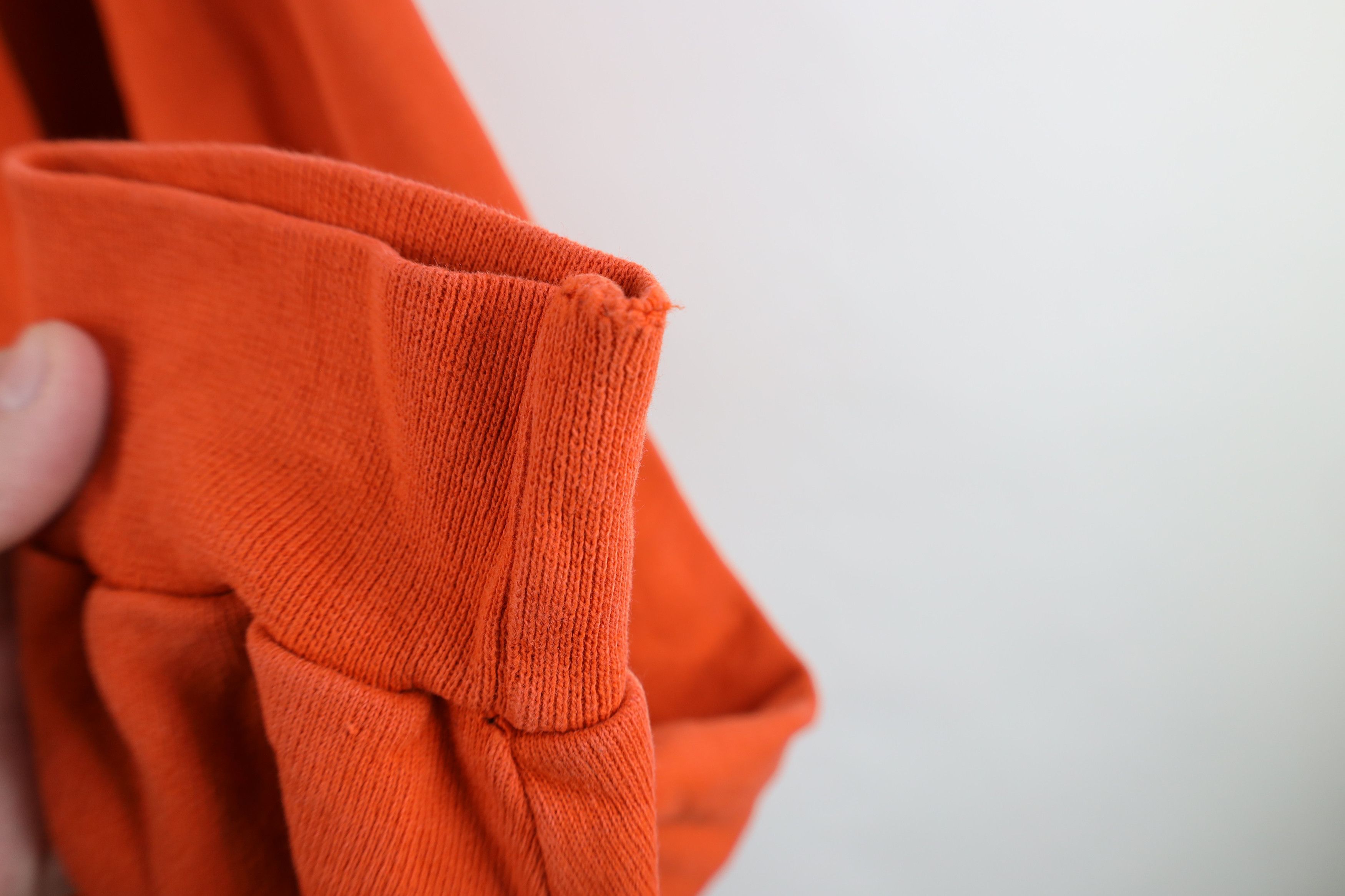 Champion Vintage 90s Champion Monochrome Crewneck Sweatshirt Orange Size US XL / EU 56 / 4 - 8 Thumbnail