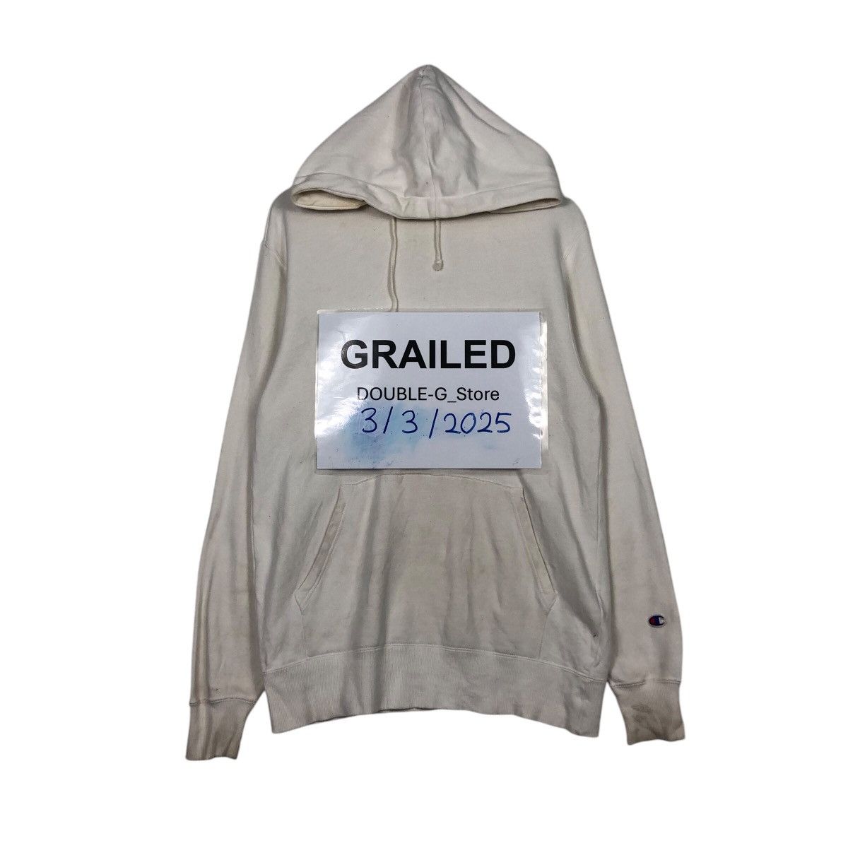 Japanese Brand × Vintage 📌Vintage Hoodie Pull Over Champion Small Pony Size US L / EU 52-54 / 3 - 1 Thumbnail