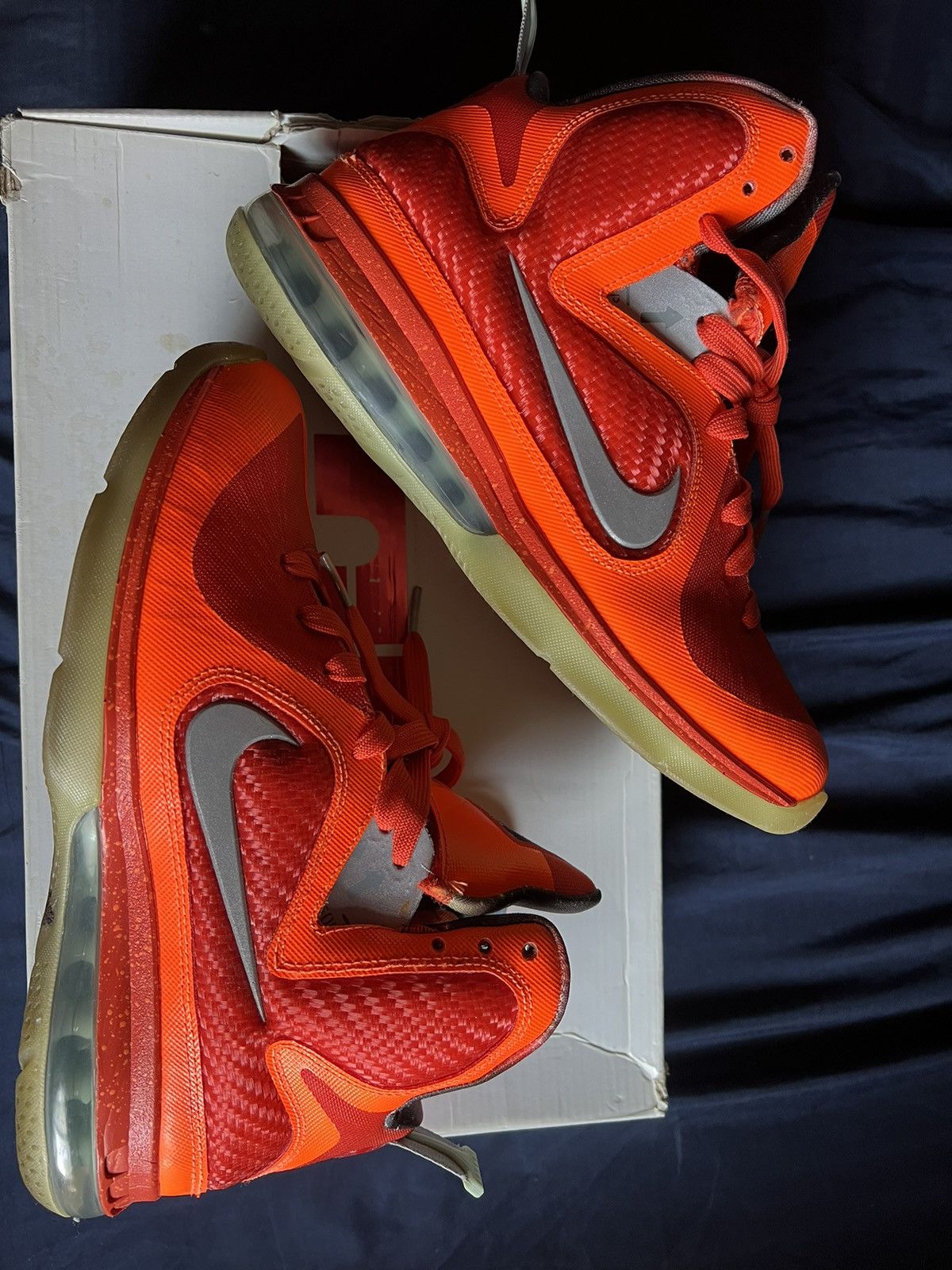 Nike Bing Bang Lebron 9s 2012 Size US 8 / EU 41 - 4 Thumbnail