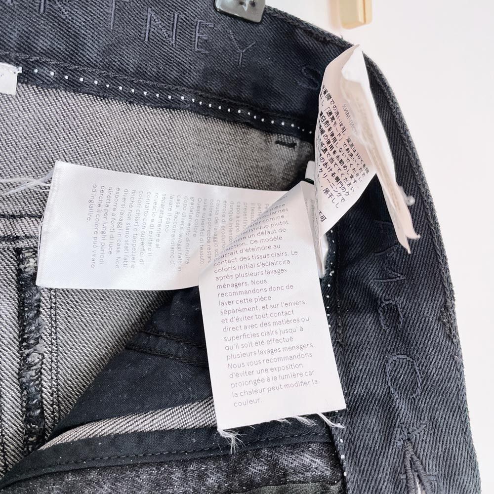Stella McCartney stella mccartney split raw hem straight jeans Size 24" / US 00 / IT 34 - 11 Thumbnail