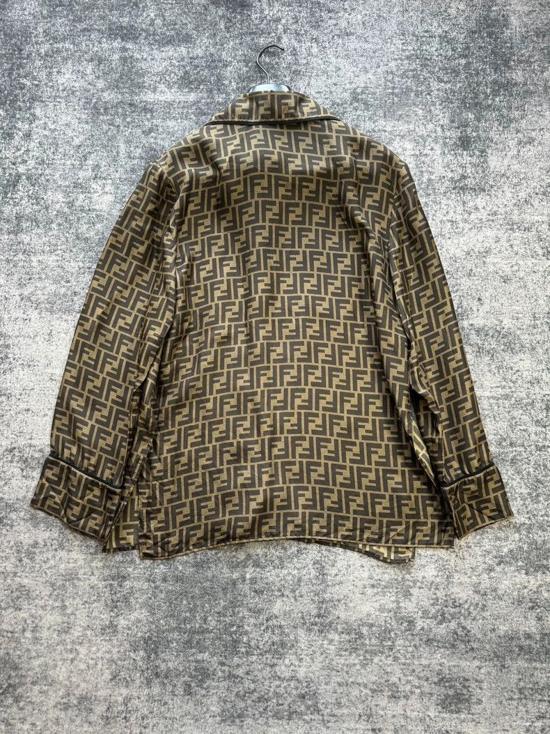 Fendi Fendi Silk Printed Sleep Shirt Size US M / EU 48-50 / 2 - 2 Thumbnail