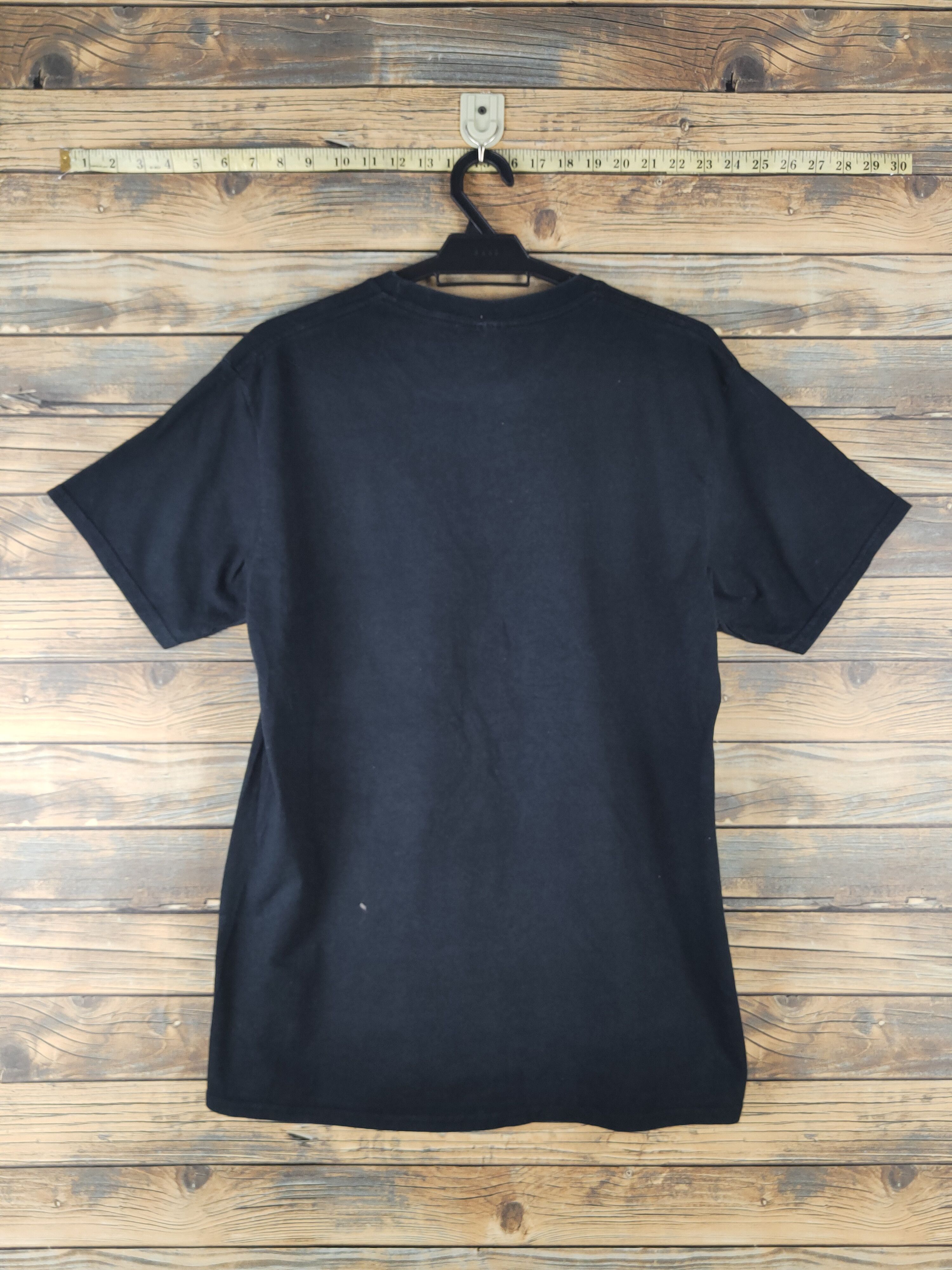 Band Tees × Japanese Brand DL The Beatles Black Short Sleeve T-shirt #2135 Size US L / EU 52-54 / 3 - 8 Thumbnail