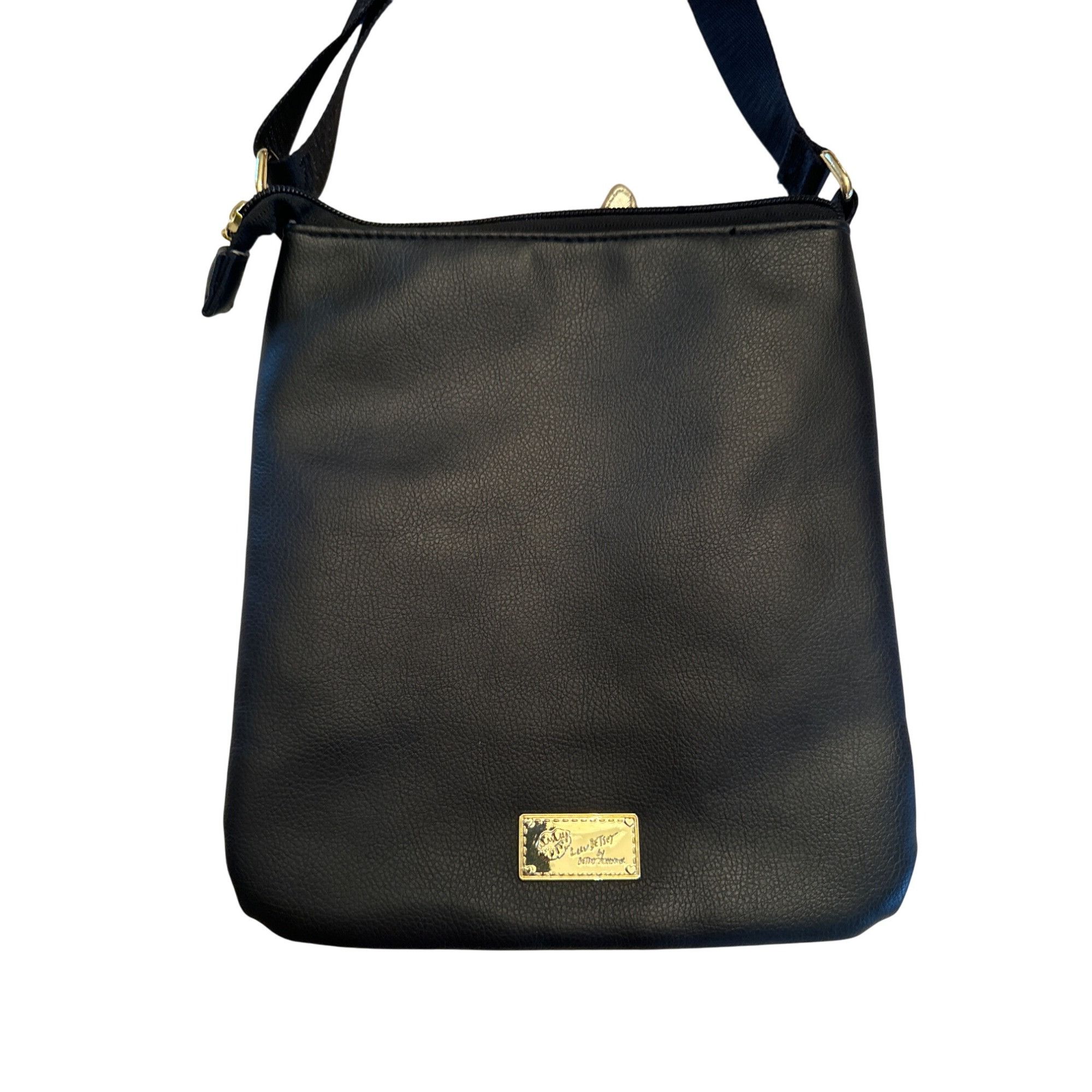 Betsey Johnson Betsey Johnson Womens Black Kitten Face Shoulder Bag 9.5"x8. Size ONE SIZE - 6 Thumbnail