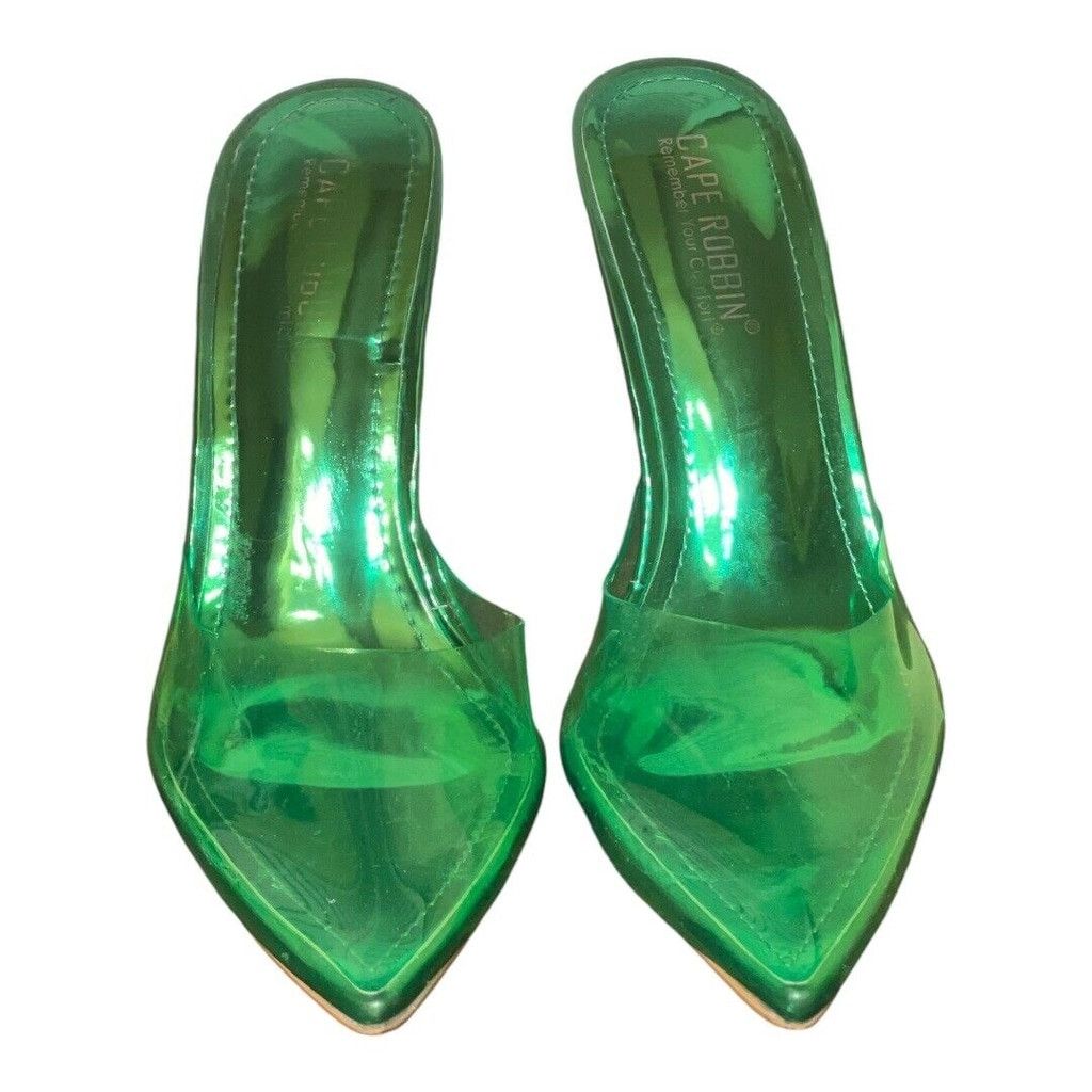 Other Women's Cape Robbin Green Heels Size 8 Size US 8 / IT 38 - 2 Thumbnail