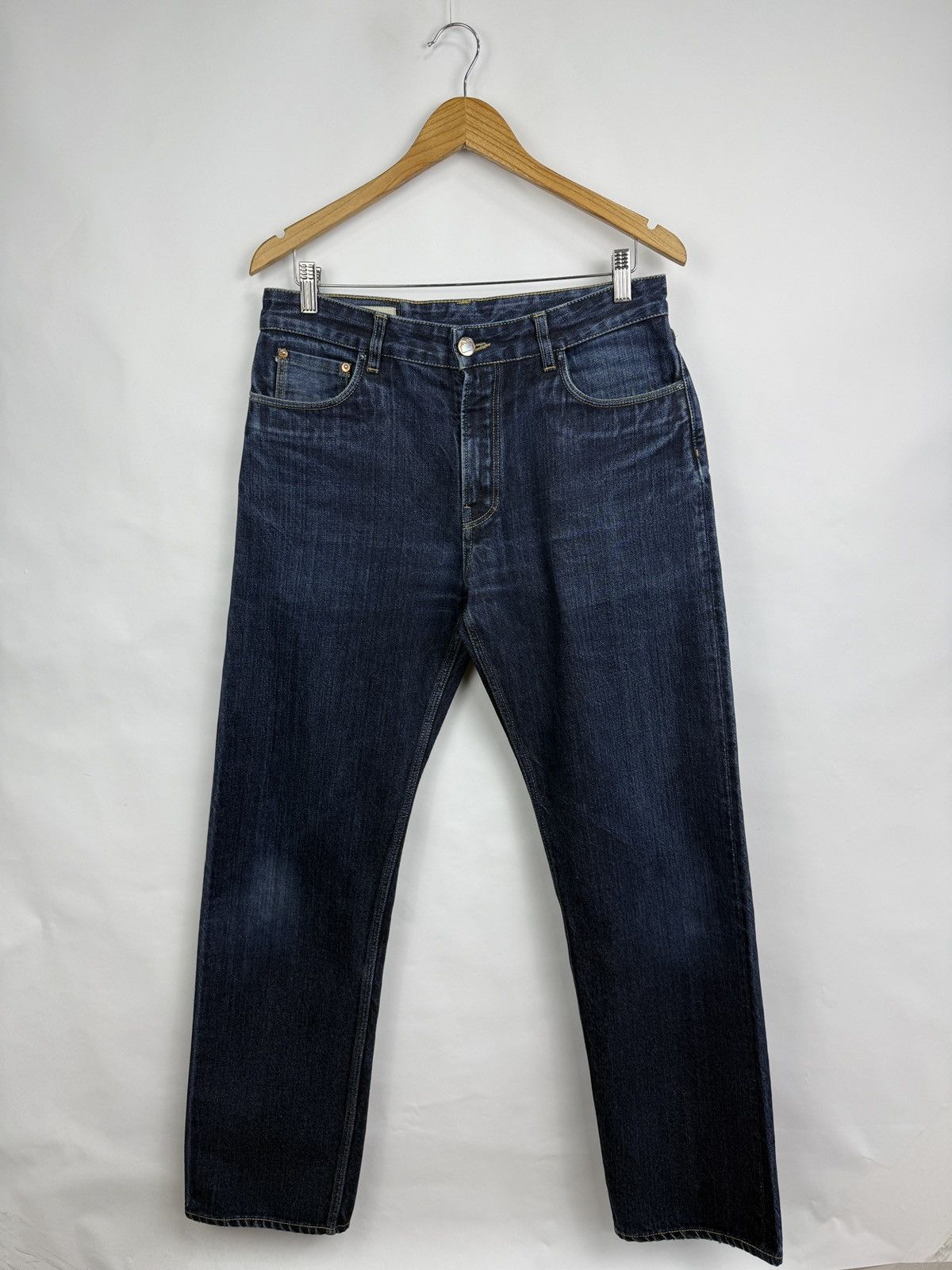 Blackhorse Lane Ateliers 🇬🇧 Blackhorse Lane Ateliers Selvedge Denim Jeans Made London Size US 30 / EU 46 - 3 Thumbnail