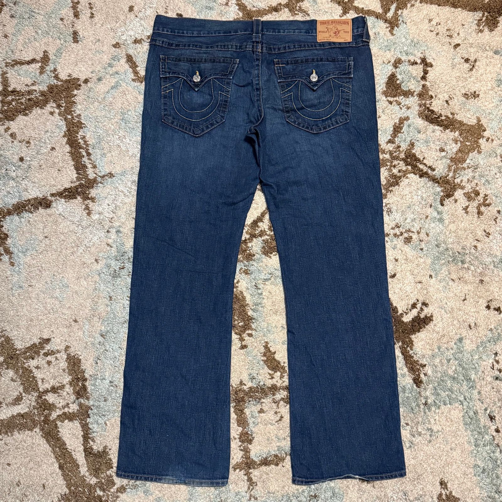 True Religion Vintage True Religion Mens Billy Jeans Size 42x33 Y2K Size US 42 / EU 58 - 1 Thumbnail