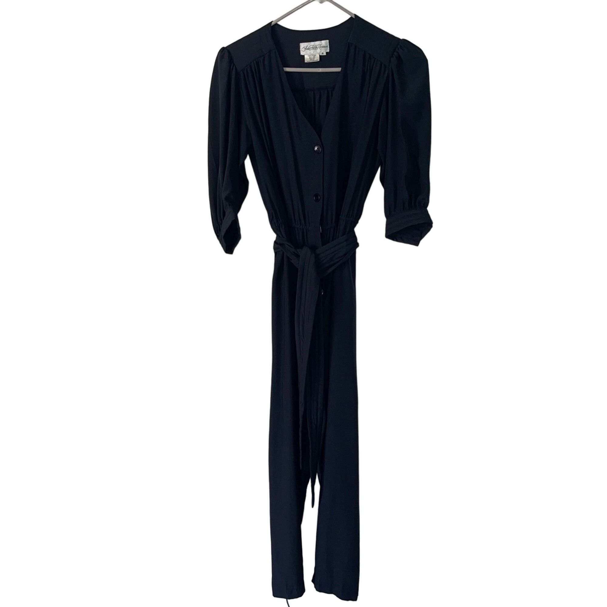 Saks Fifth Avenue Saks Fifth Avenue Vintage Womens Jumpsuit Size 6 Size 28" / US 6 / IT 42 - 3 Thumbnail