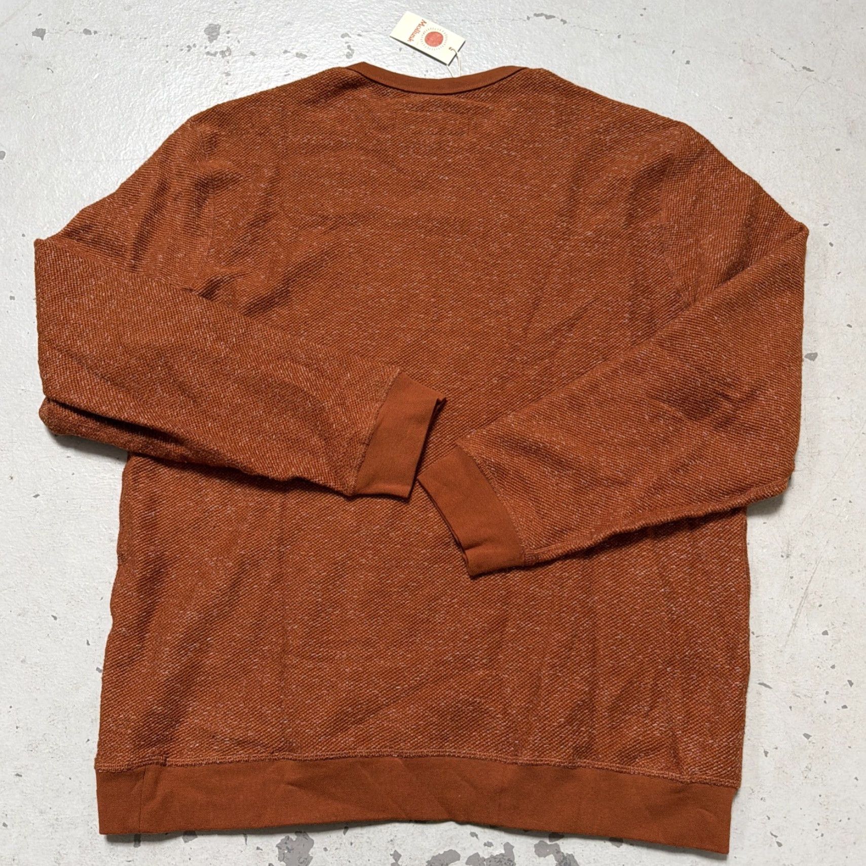 Vintage Mollusk California Surf Shop Wave Patch Crew Sweatshirt Umber XL NWT Beach Skate Art Americana Unisex Adults Pullover Size US XL / EU 56 / 4 - 5 Thumbnail