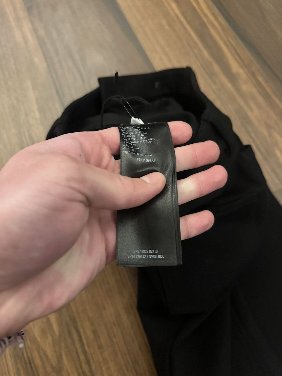 Balenciaga Balenciaga Long Legging 'Black' Size 25" / US 0 / IT 36 - 8 Thumbnail