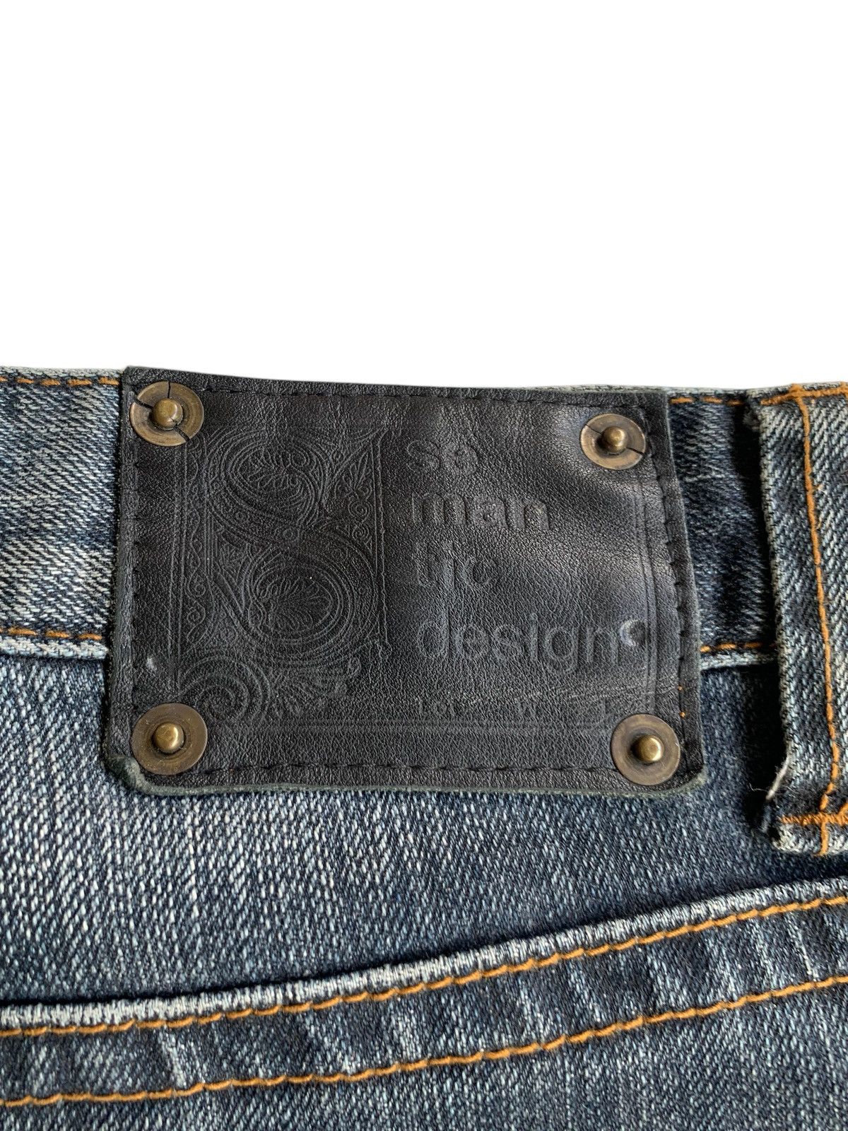 semanticdesign SEMANTIC DESIGN JAPANESE RUSTY MUDMAX PUNK STYLE DENIM☠️🎌 Size US 32 / EU 48 - 12 Thumbnail