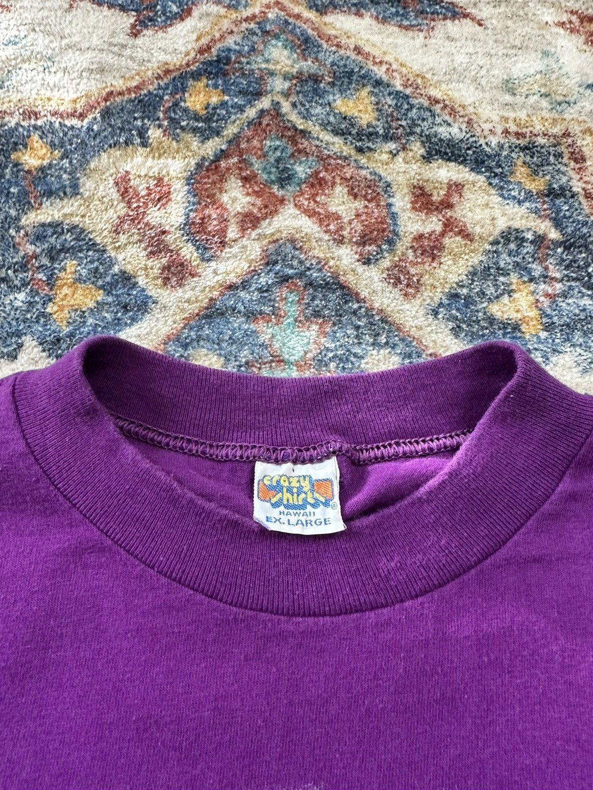 Vintage Vintage 1970s Crazy Shirts Honolulu Hawaii Size XL Size US XL / EU 56 / 4 - 3 Thumbnail