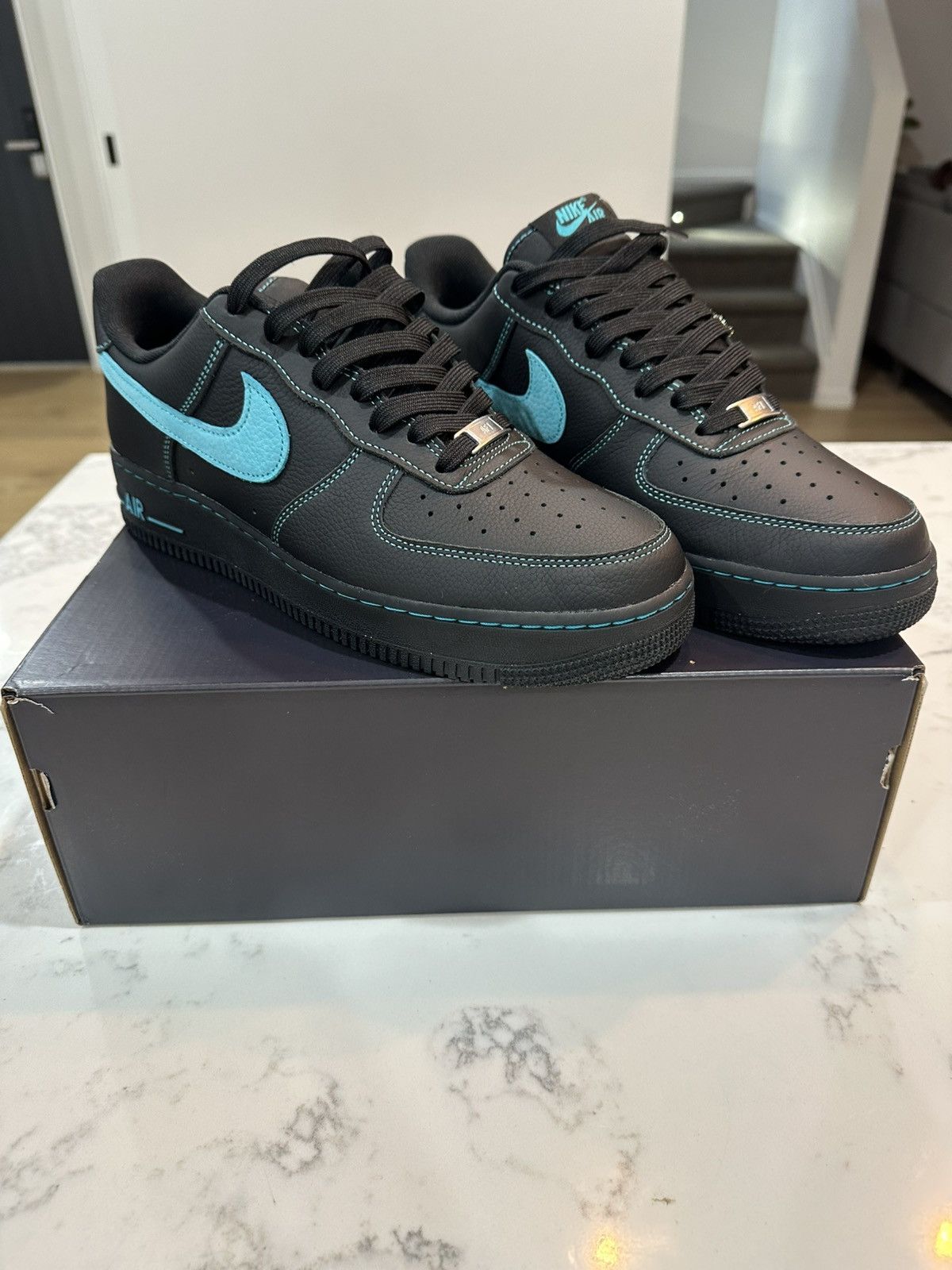 Nike Air Force 1 ‘UnTiffany Blue’ Size US 10 / EU 43 - 3 Thumbnail