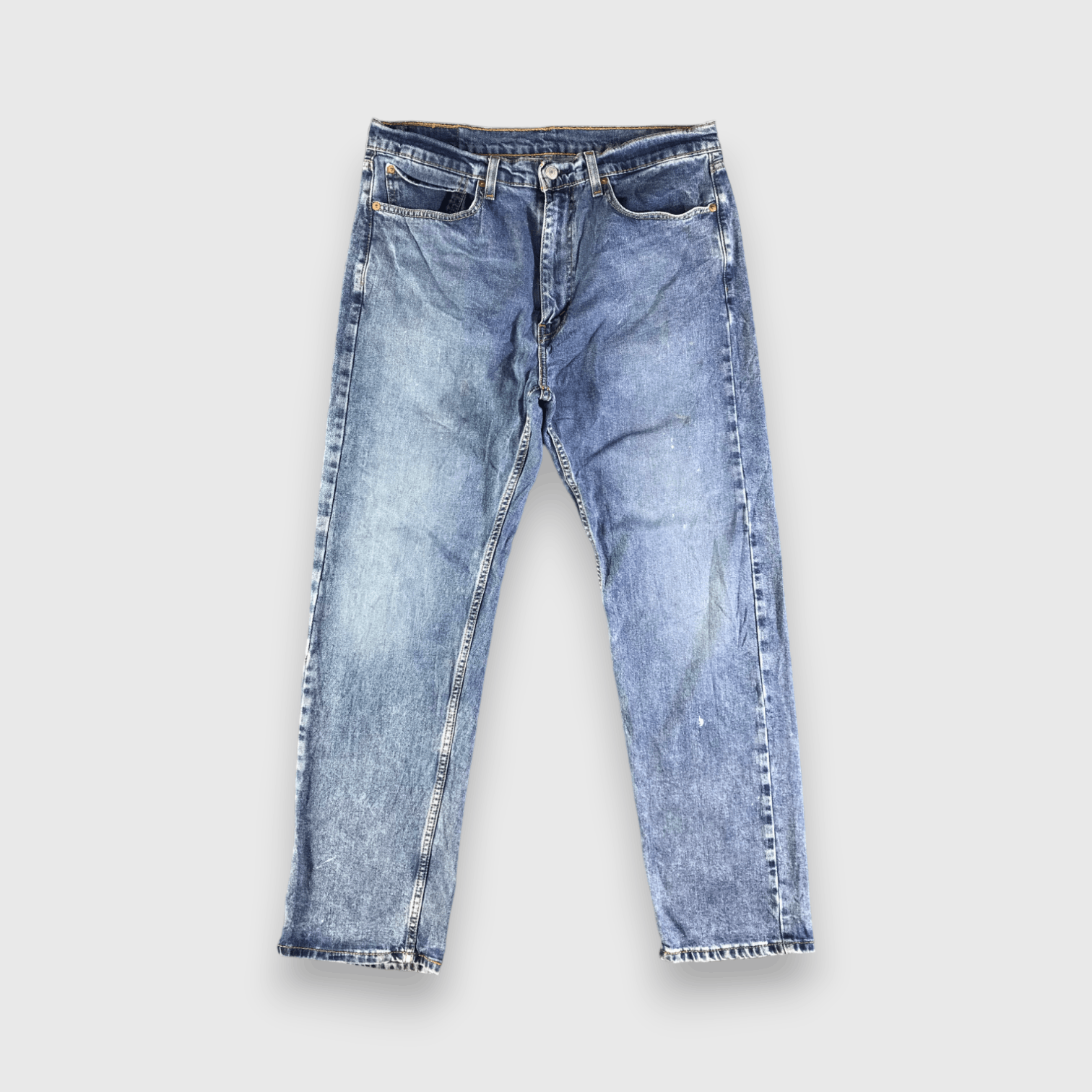 Levi's Vintage Blue Wash Levis 505 Jeans-J4359 Size US 35 - 1 Thumbnail