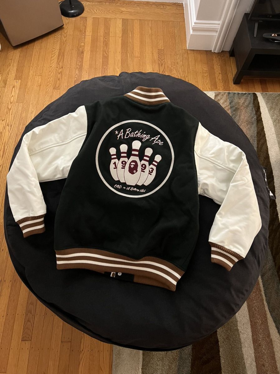 Bape × END. Bape x END. Varsity Jacket FW22 Size US M / EU 48-50 / 2 - 2 Thumbnail