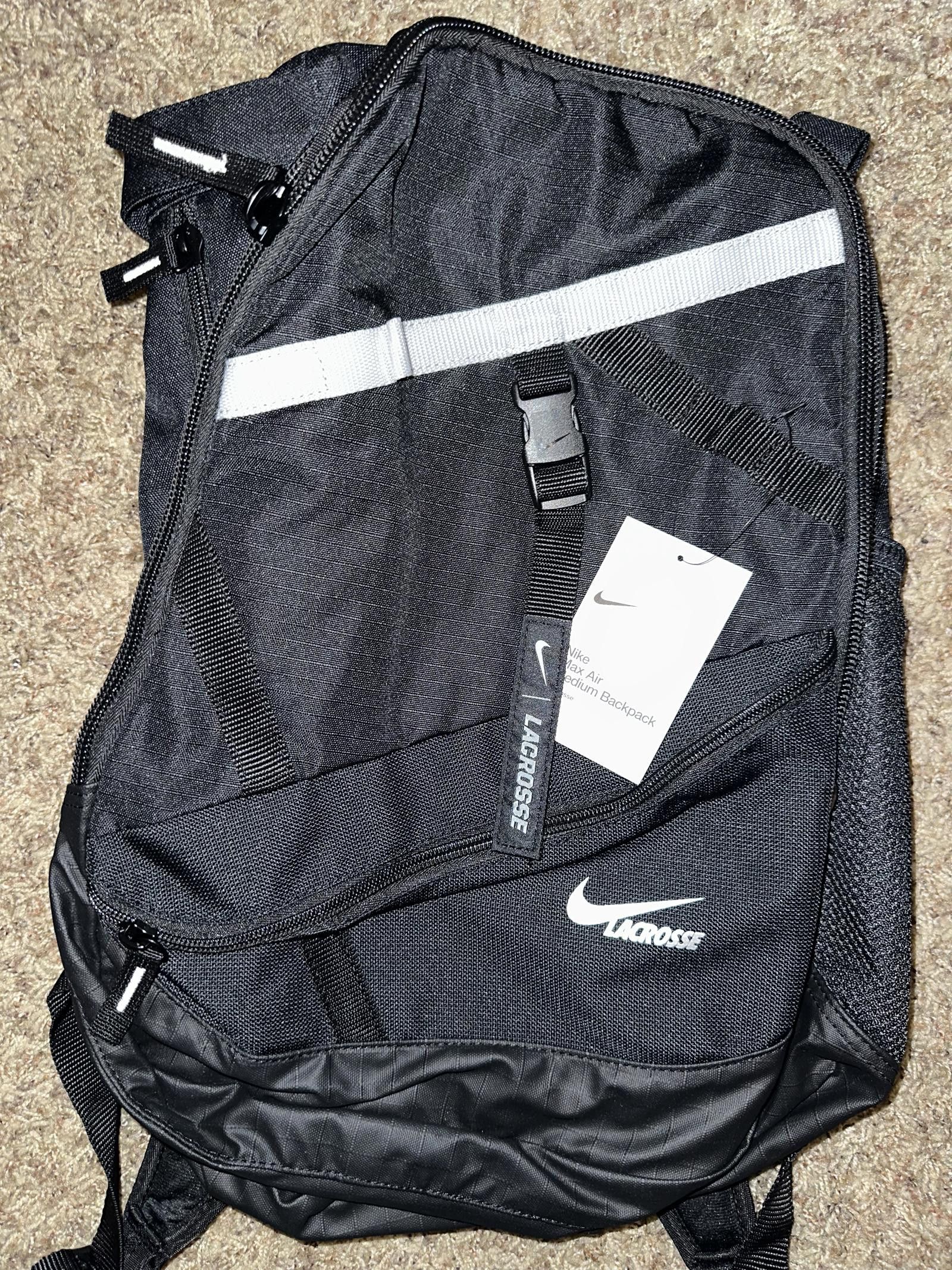Nike max air medium lacrosse backpack bag sale