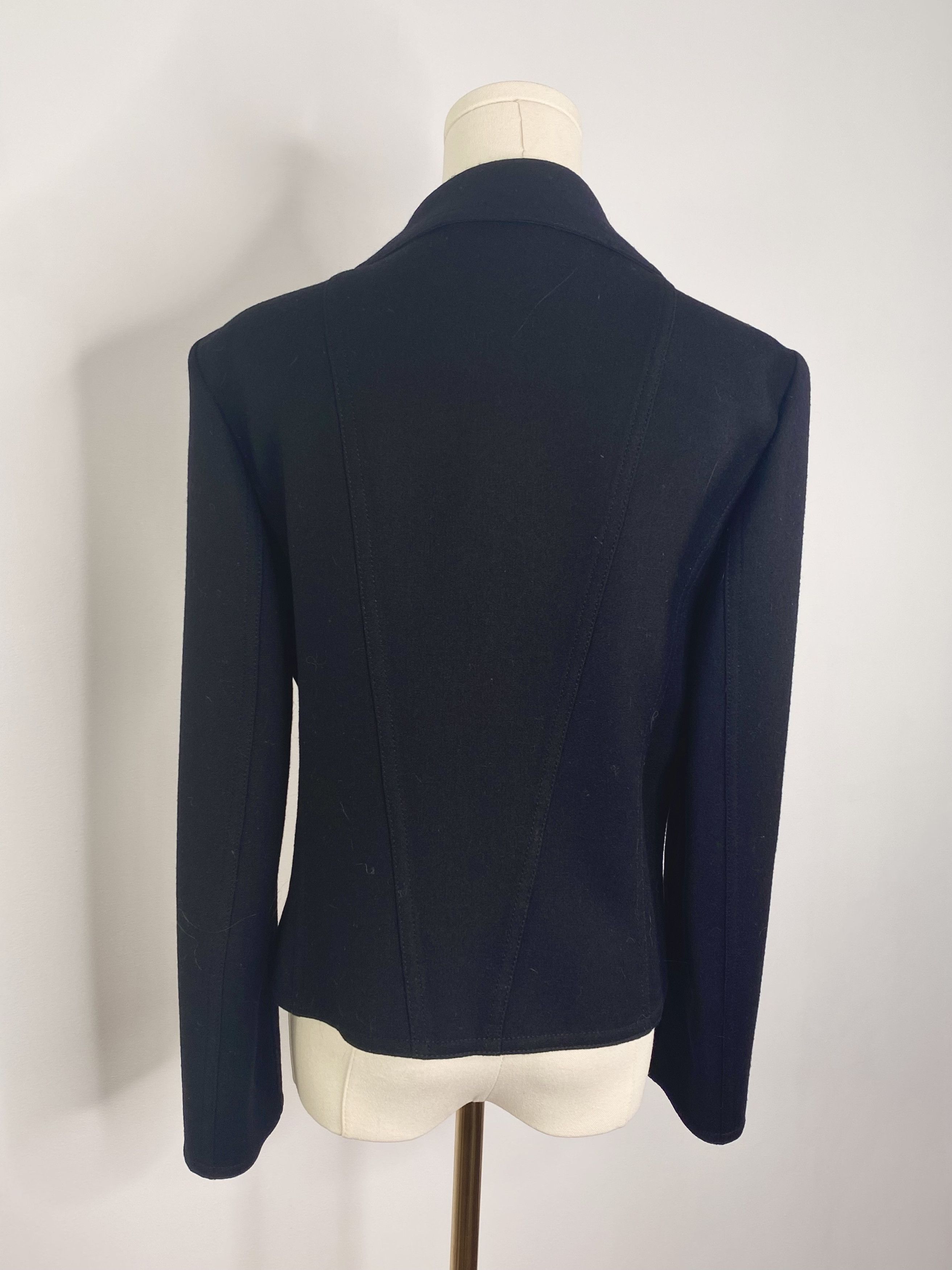 Louis Feraud Louis Feraud - Black Jacket Size S / US 4 / IT 40 - 10 Thumbnail