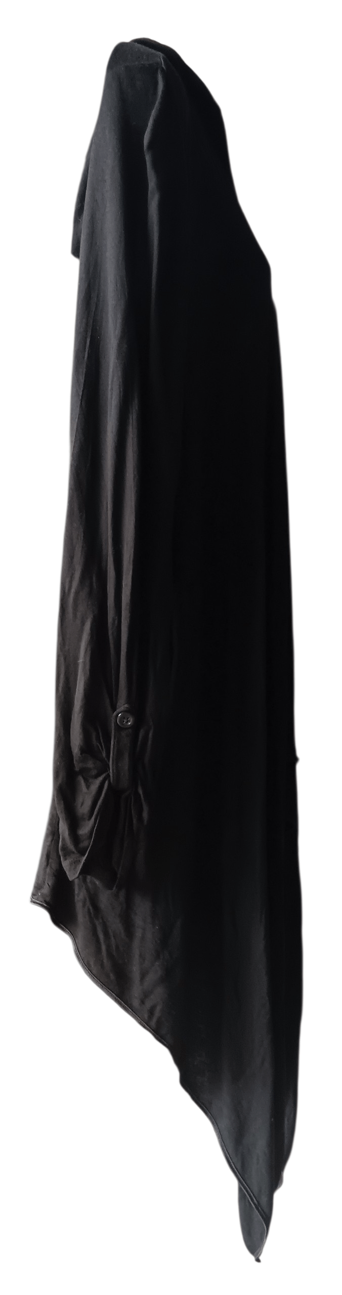 Japanese Brand CLOSSHI ASYMMETRICAL PUNK STYLE HOODED CARDIGAN Size M / US 6-8 / IT 42-44 - 3 Thumbnail