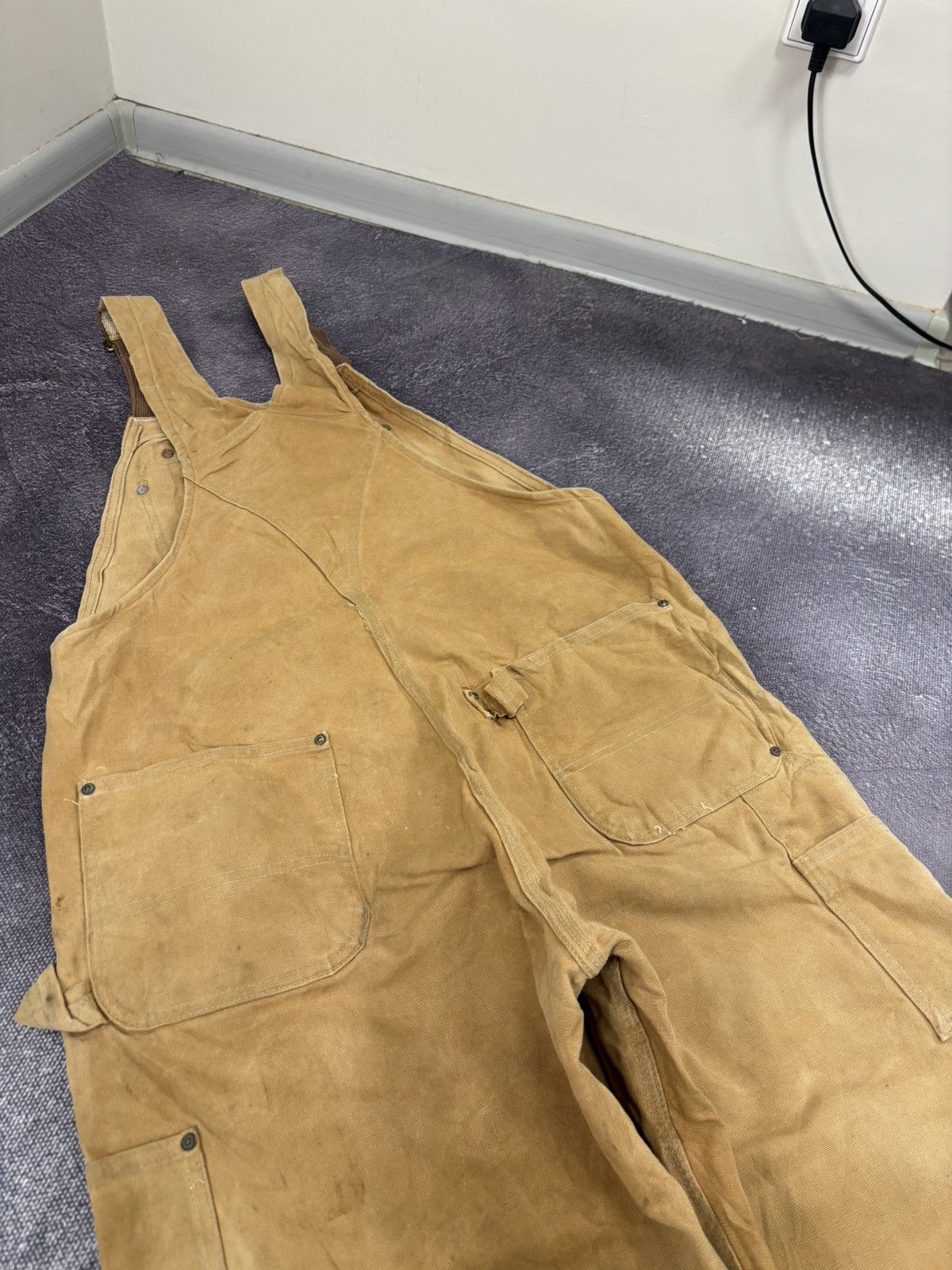 Carhartt Vintage Carhartt Double Knee Work USA Made 90s Hype Overall Size US 38 / EU 54 - 14 Thumbnail