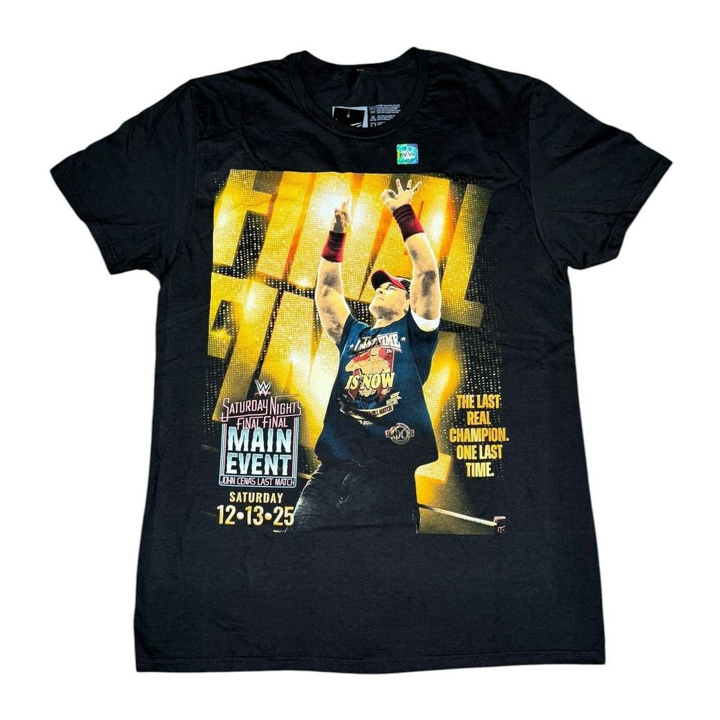 WWE WWE John Cena Last Match I Was There Main Event DC T-Shirt Size US M / EU 48-50 / 2 - 1 Thumbnail