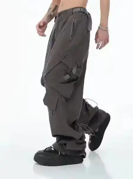 Jean Cargo Pants - "Parachute" Style Pants Size US 34 / EU 50 - 4 Thumbnail