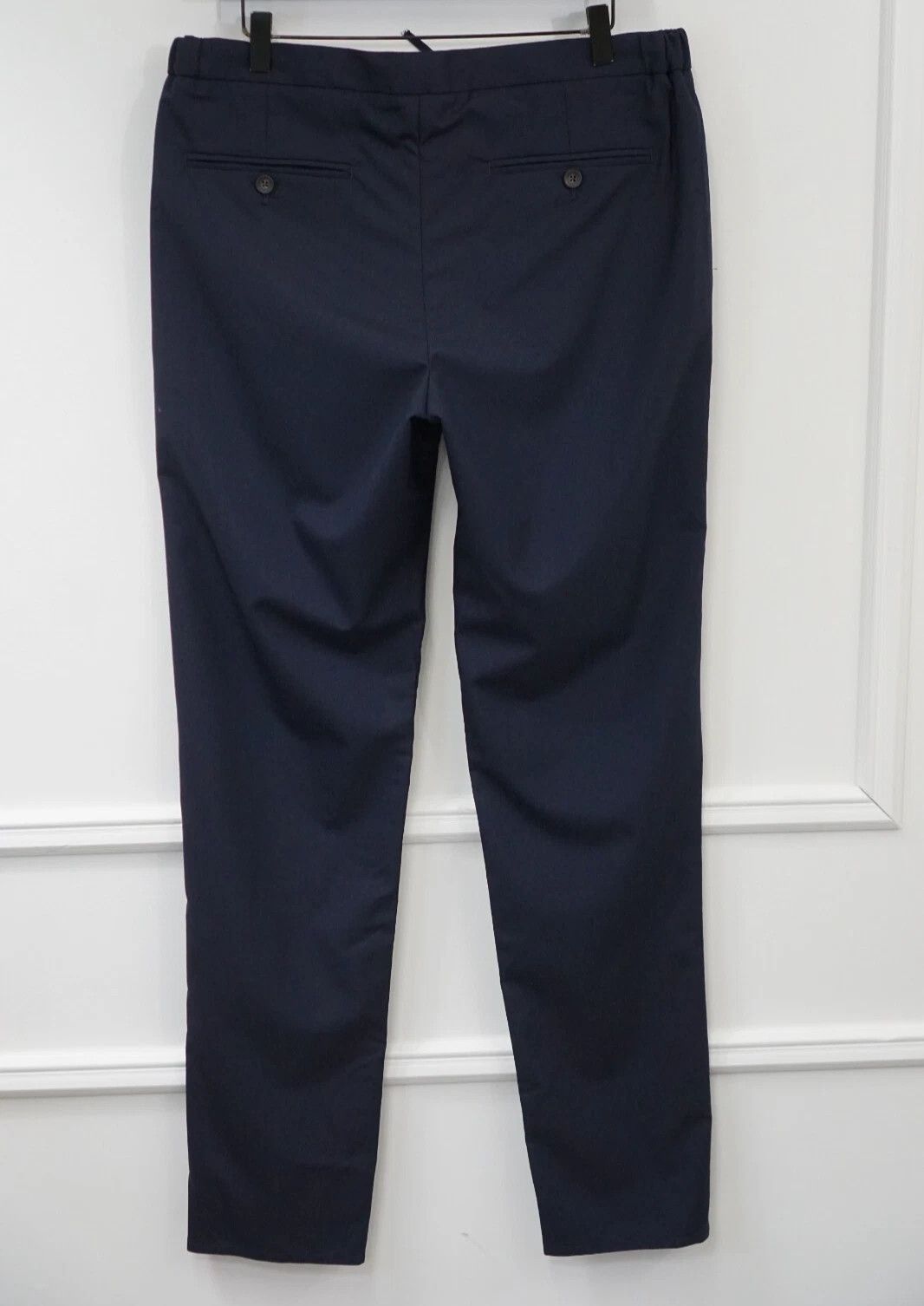 Suitsupply Men Suitsupply Ames Pleat ES Trousers With Drawstrings US40 Size 40R - 2 Thumbnail