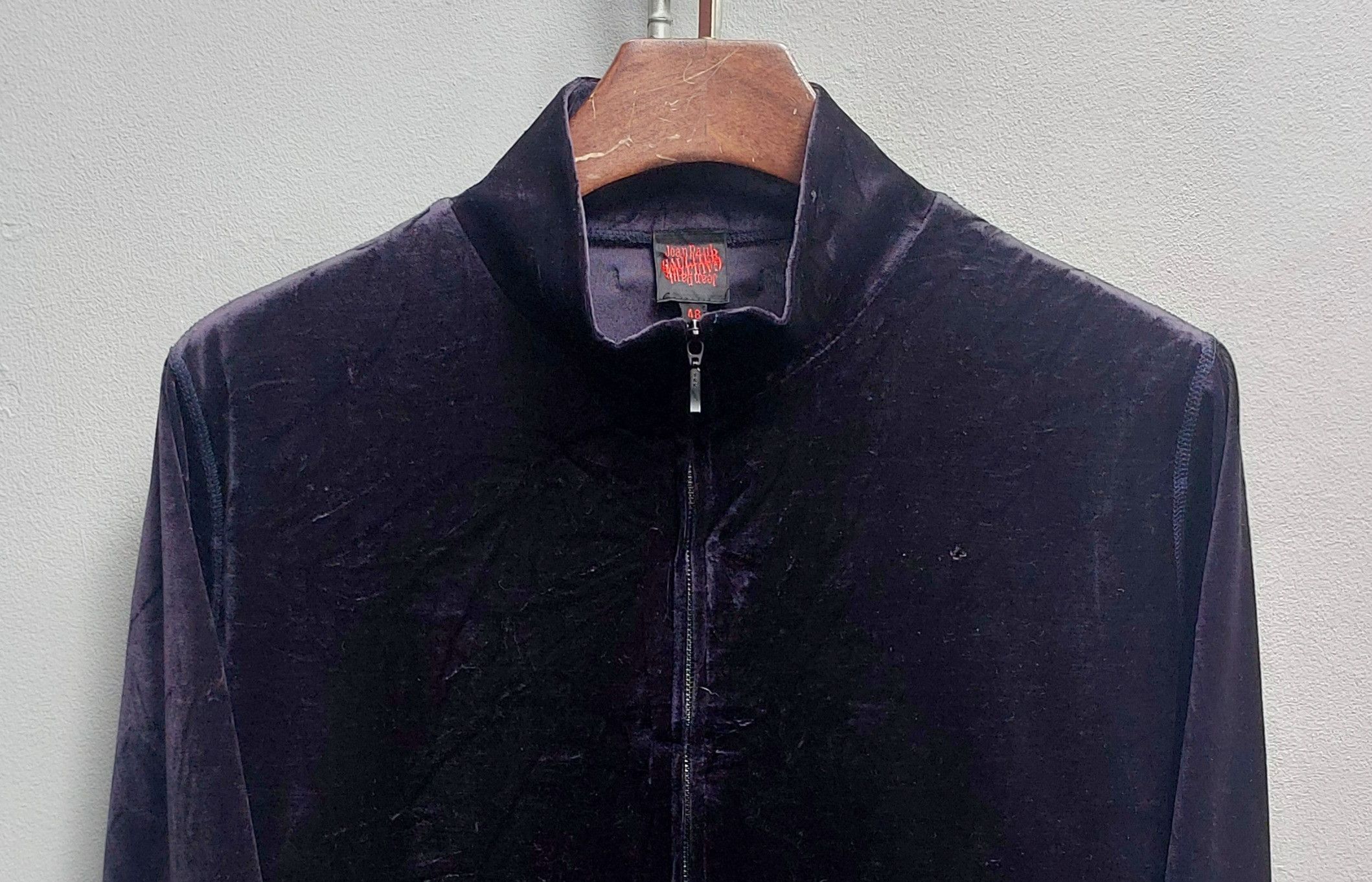 Jean Paul Gaultier Jean Paul Gaultier Velvet Zip-Up Jacket Size US M / EU 48-50 / 2 - 14 Thumbnail