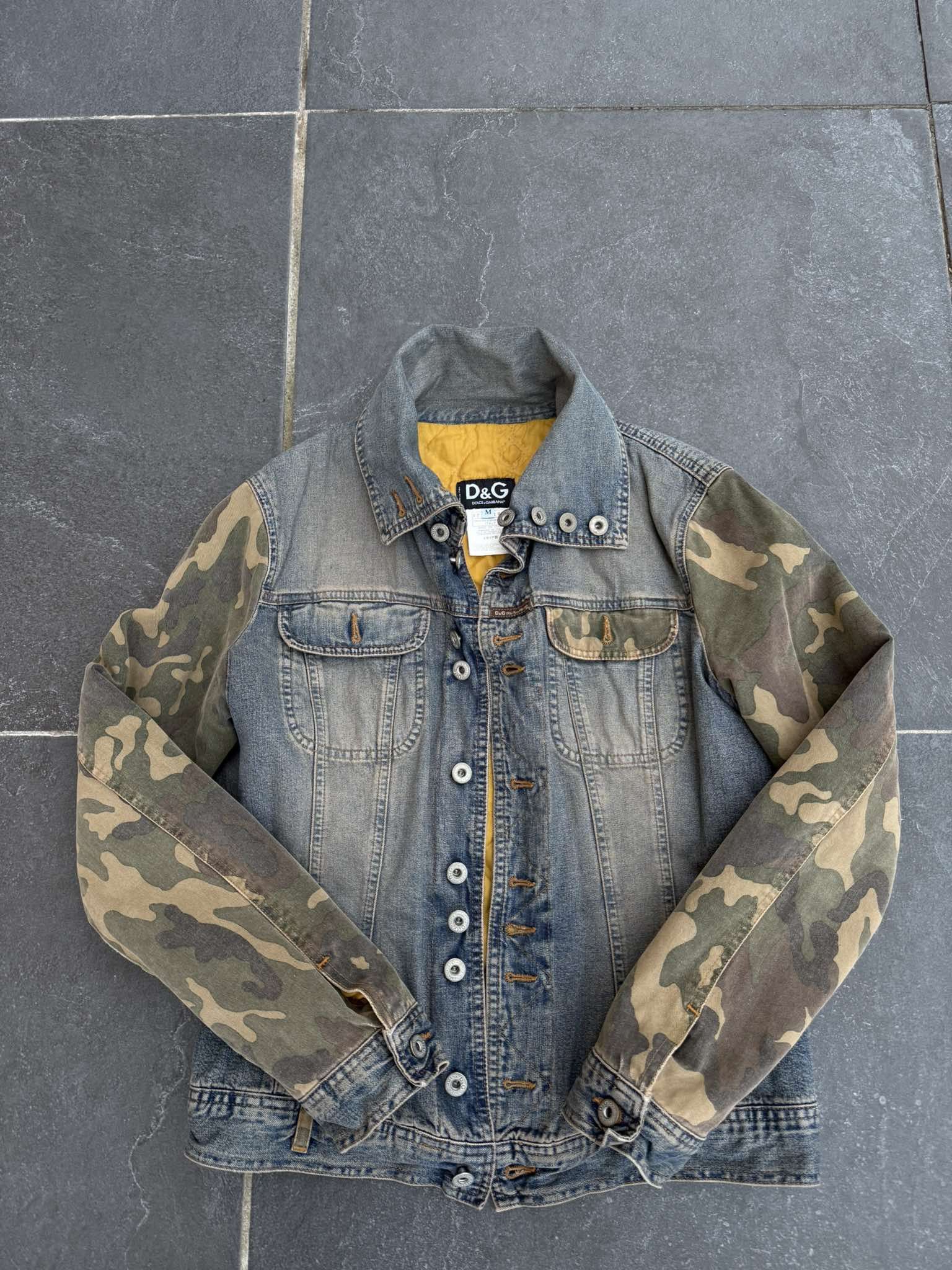 ジャケット・アウター D&G Dolce & Gabbana Denim Jacket archive Dolce & Gabbana × Vintage Vintage Dolce Gabanna Camo Denim Jacket