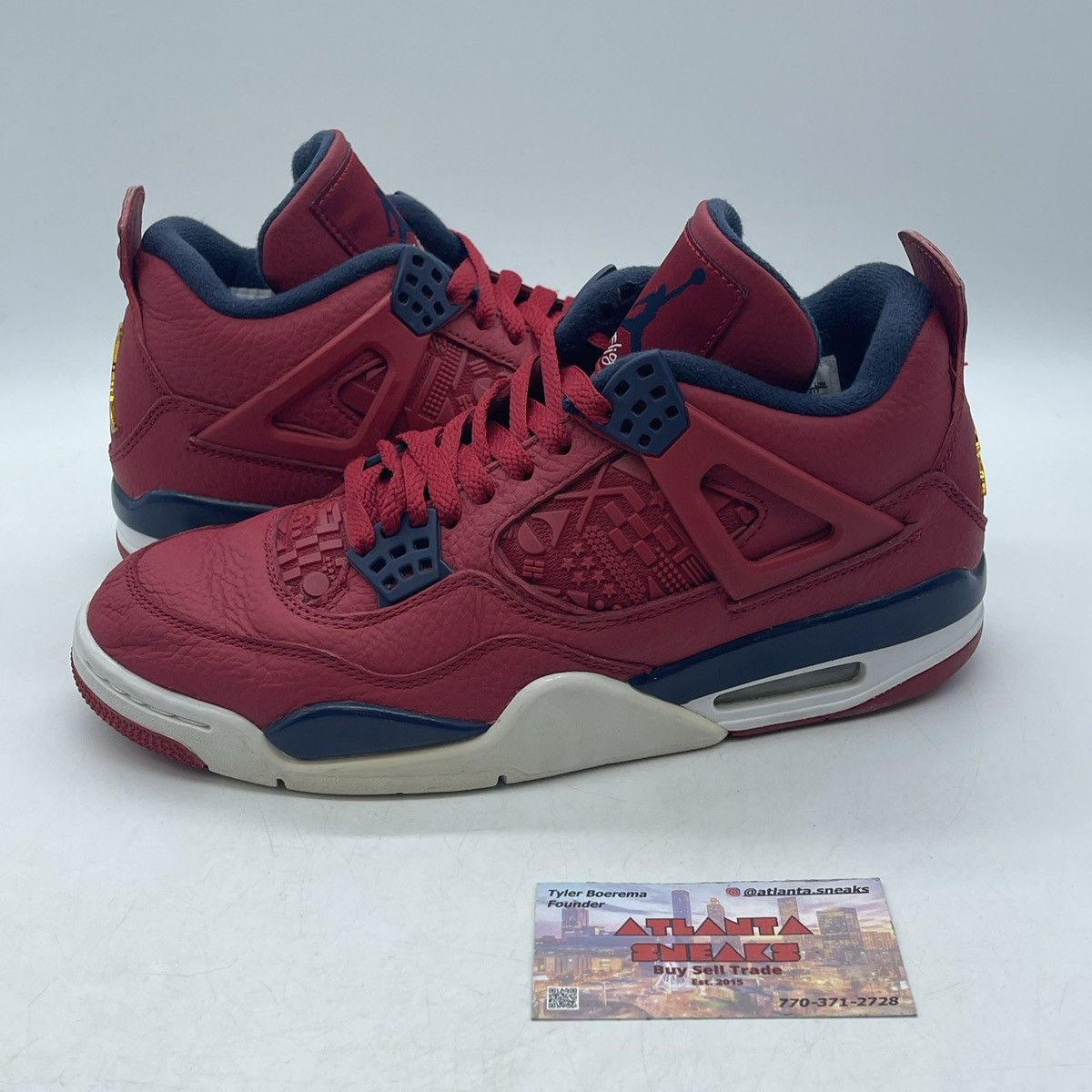 Jordan Brand Air Jordan 4 FIBA Size US 8 / EU 41 - 1 Thumbnail