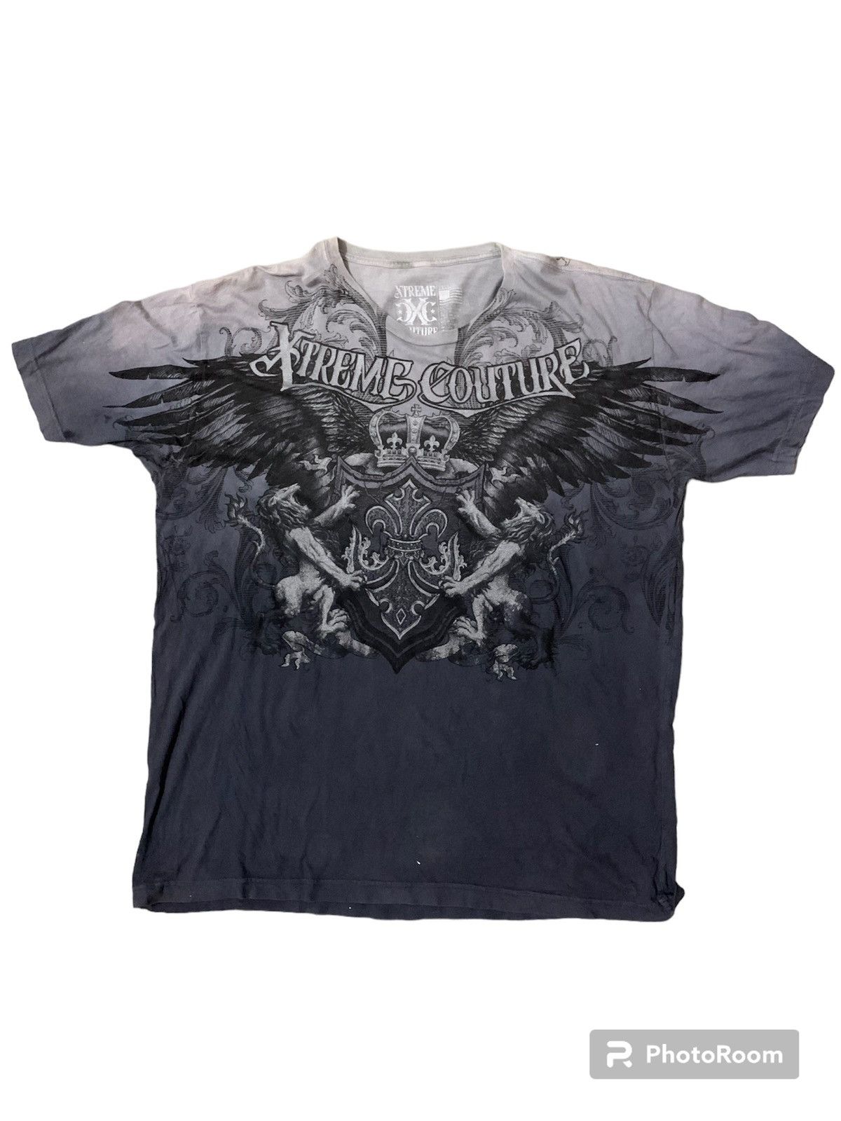 Affliction Nice Graphics Extreme Coutures Tee Size US XL / EU 56 / 4 - 1 Thumbnail