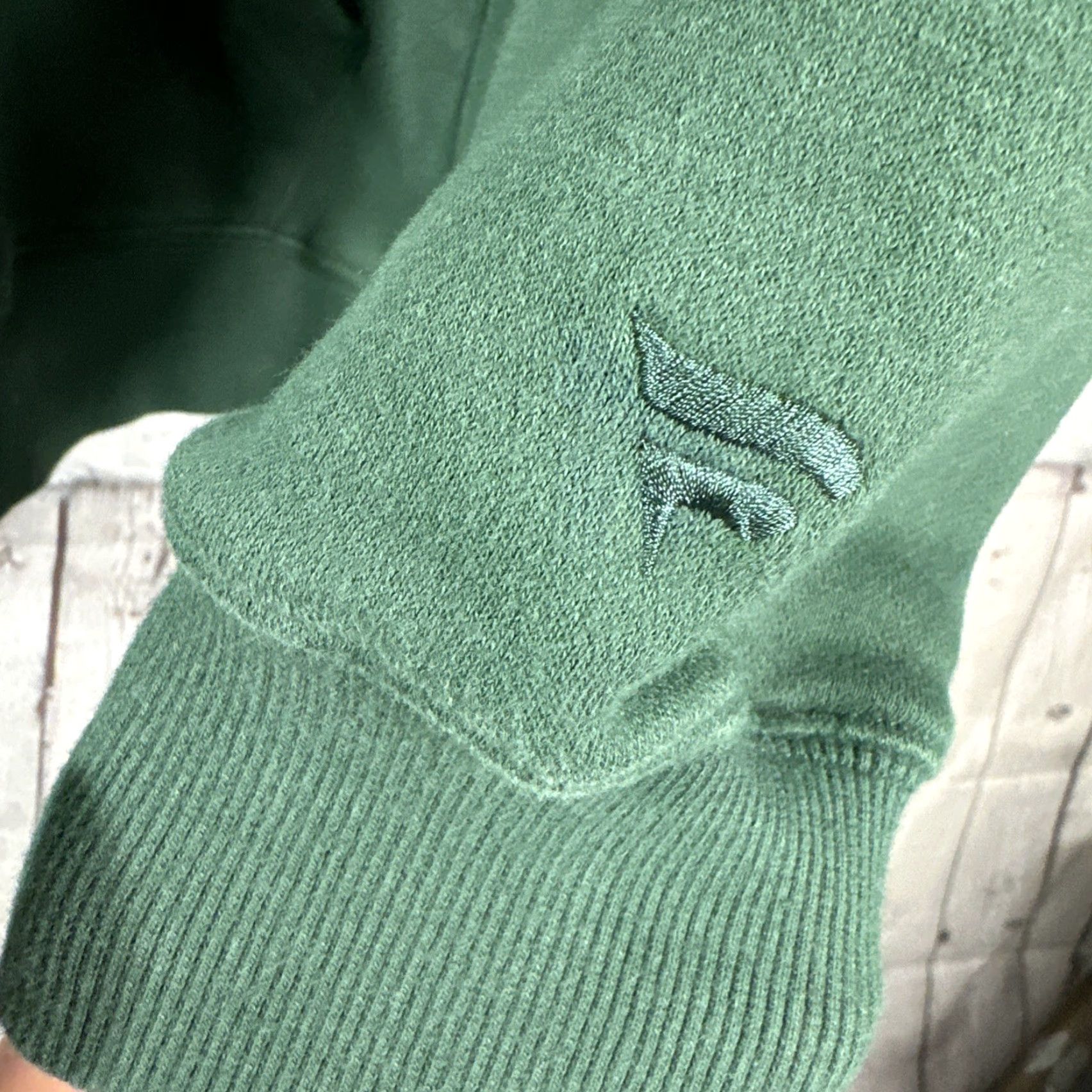 Vintage Green Bay Packers Hoodie Embroidered Mens Large Green Pullover NFL Sweatshirt Size US L / EU 52-54 / 3 - 3 Thumbnail
