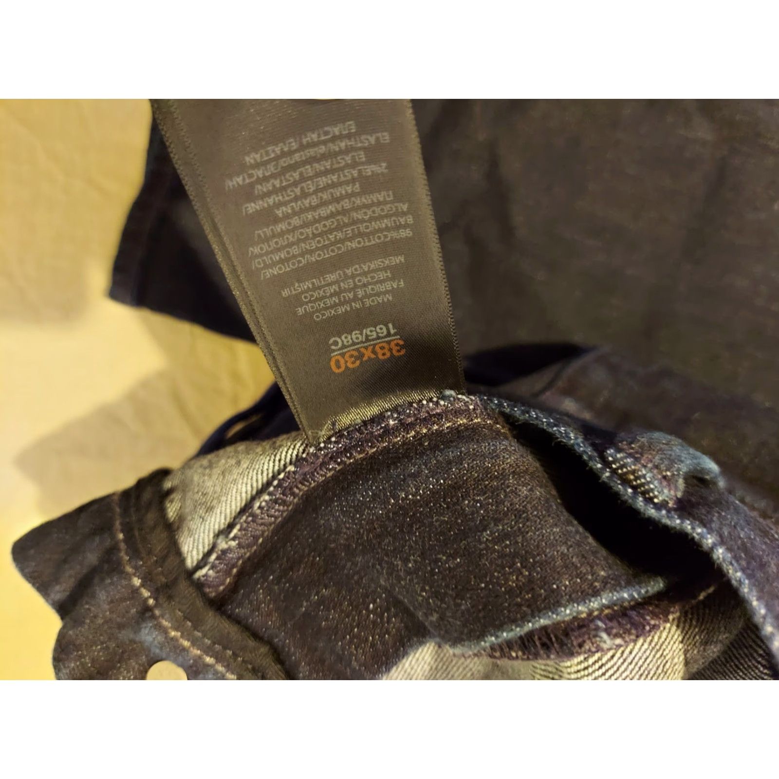 Polo Ralph Lauren VINTAGE? (No) Polo Ralph Lauren Prospect Jeans 38x30 Denim Straight Jeans Men 38 Blue Regular Size Pants Size US M / EU 48-50 / 2 - 5 Thumbnail