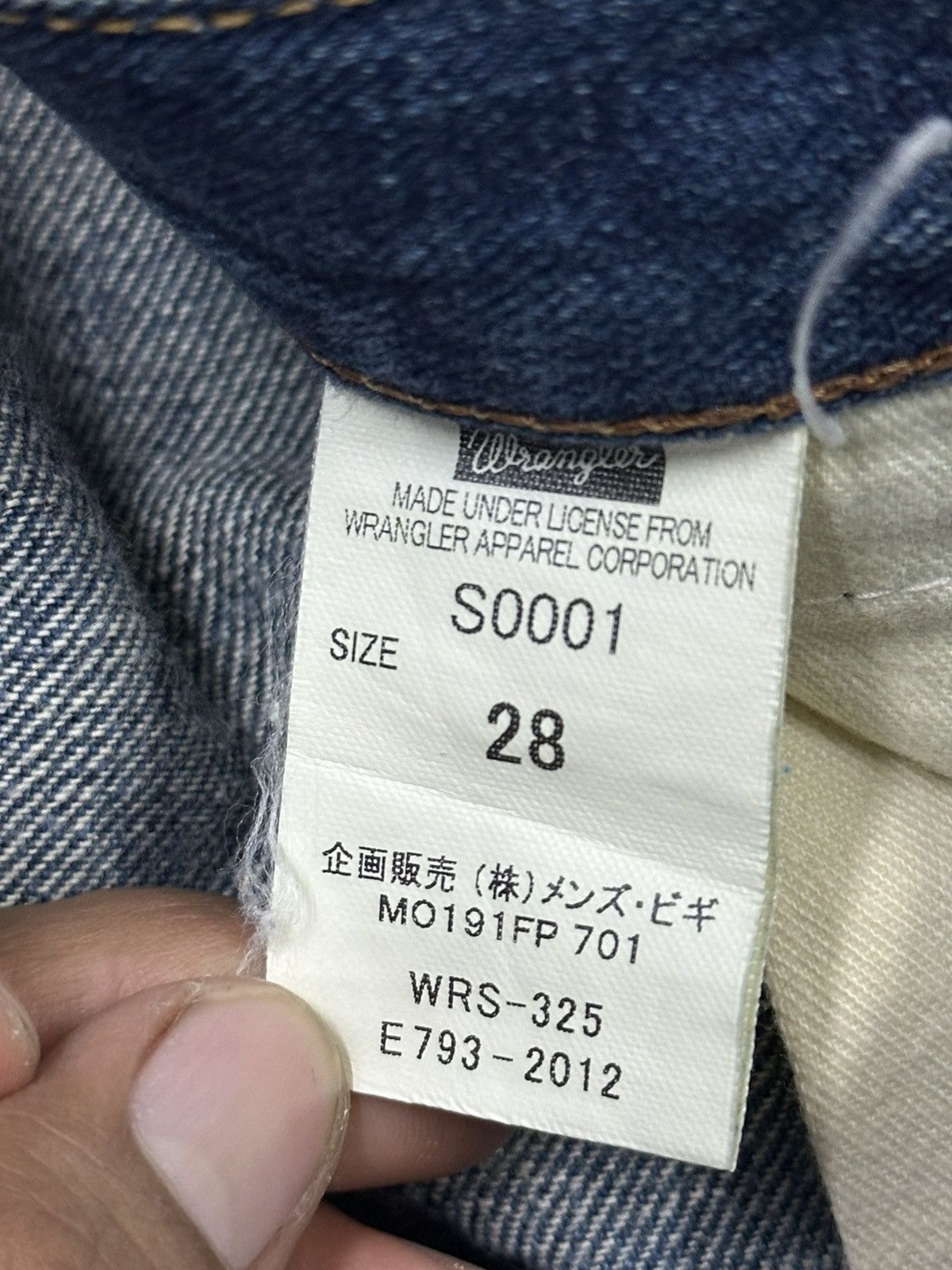 Vintage Vintage Wrangler Blue Bell Flare . Size US 30 / EU 46 - 16 Thumbnail