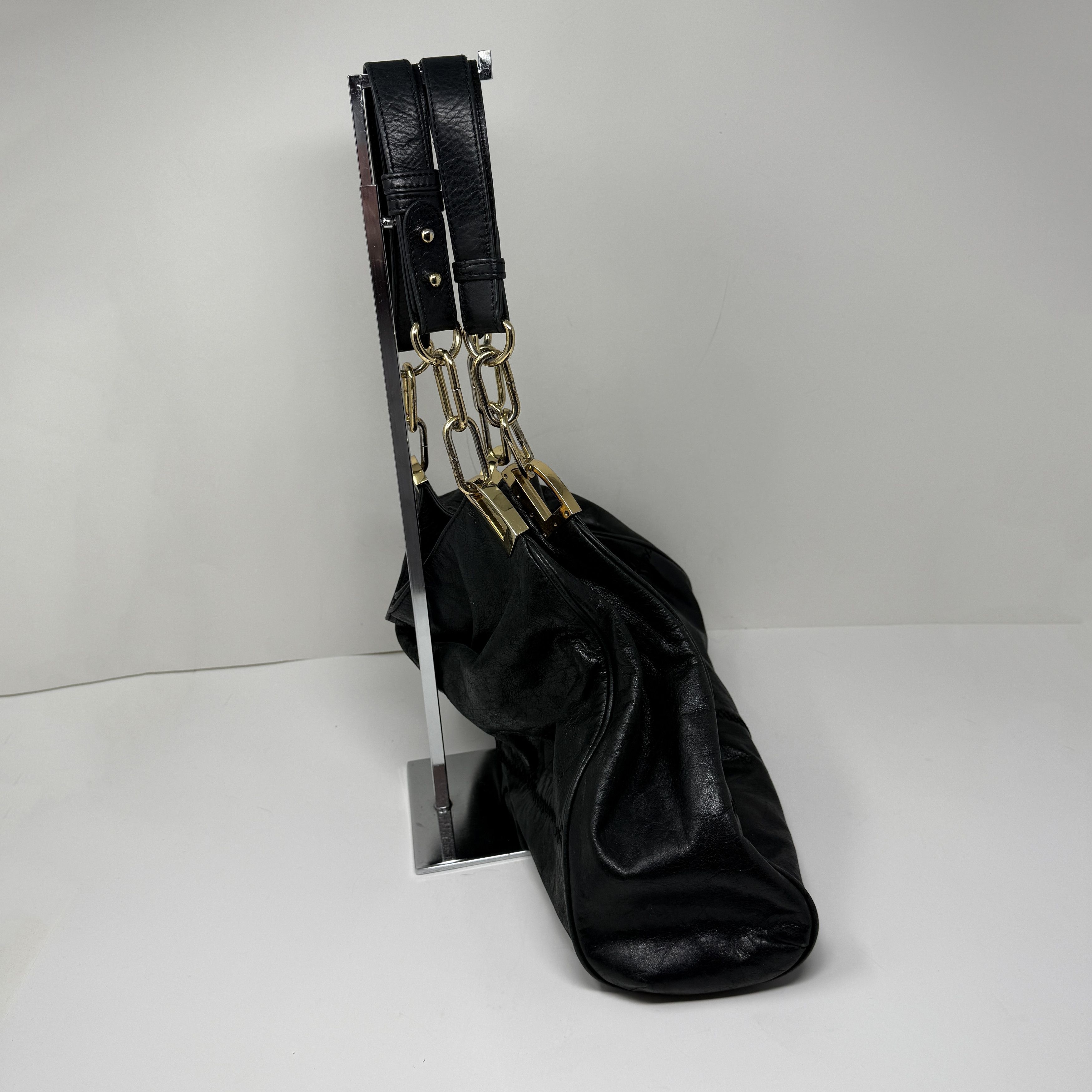 Badgley Mischka Badgley Mischka Gaia Genuine Leather Gold Size ONE SIZE - 5 Thumbnail