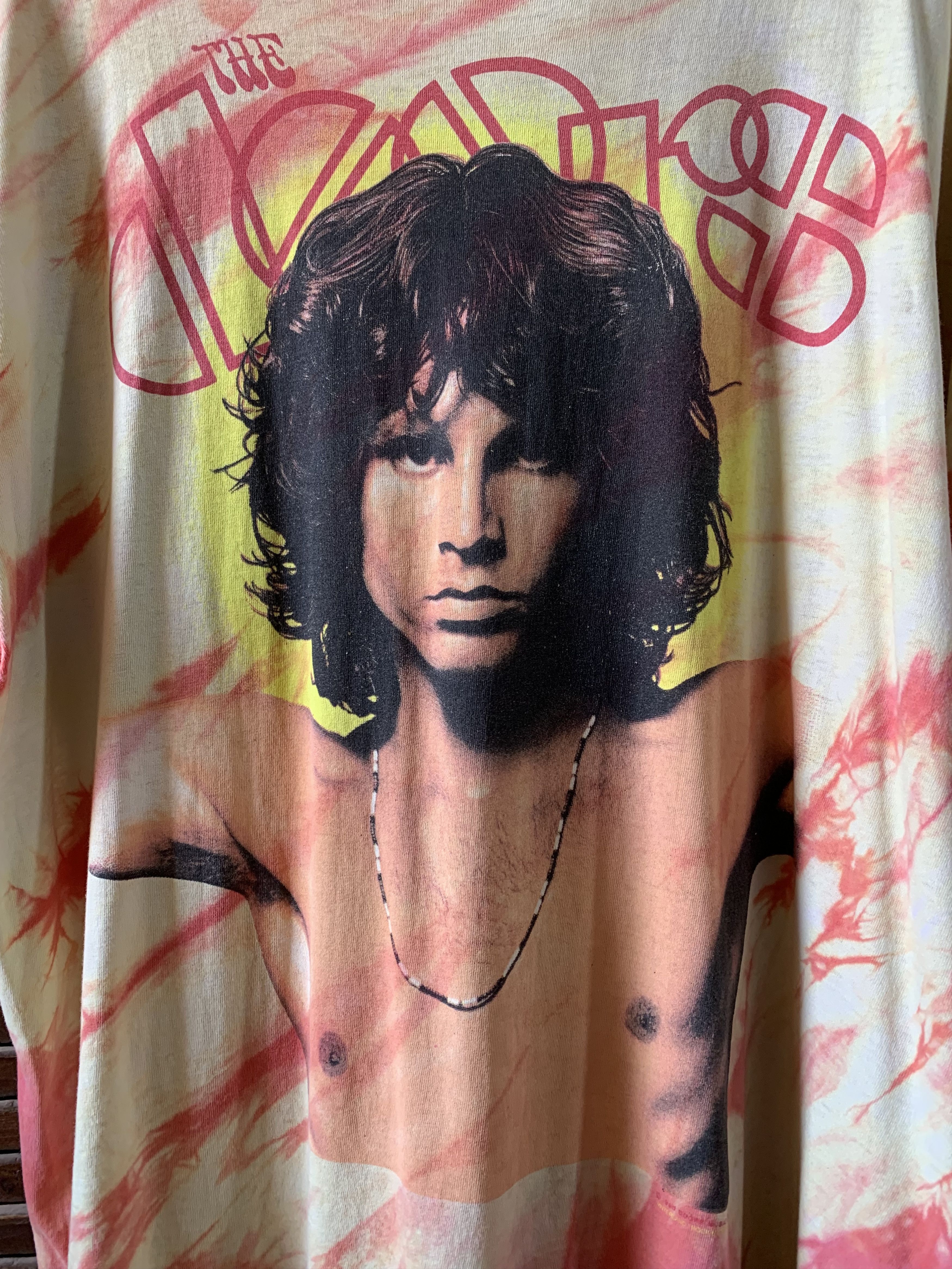 Band Tees Vintage The Doors Jim Morrison Tie Dye Shirt XL 90 Single S Size US XL / EU 56 / 4 - 6 Thumbnail