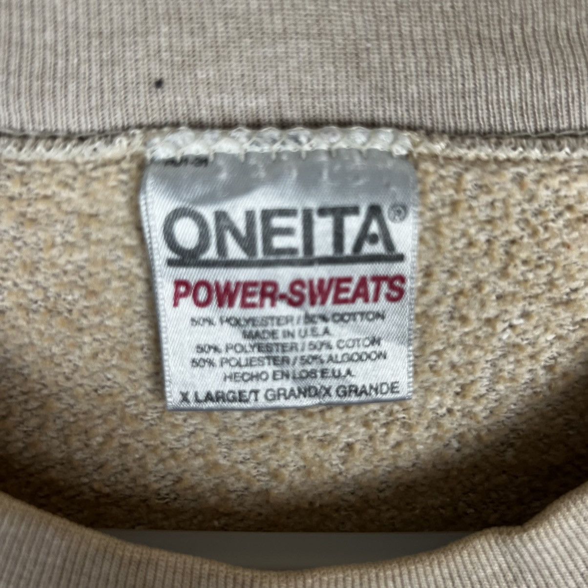 Vintage Vintage Oneita Wolf Big Printed Sweatshirt Jumper Crewneck Size US XL / EU 56 / 4 - 7 Thumbnail