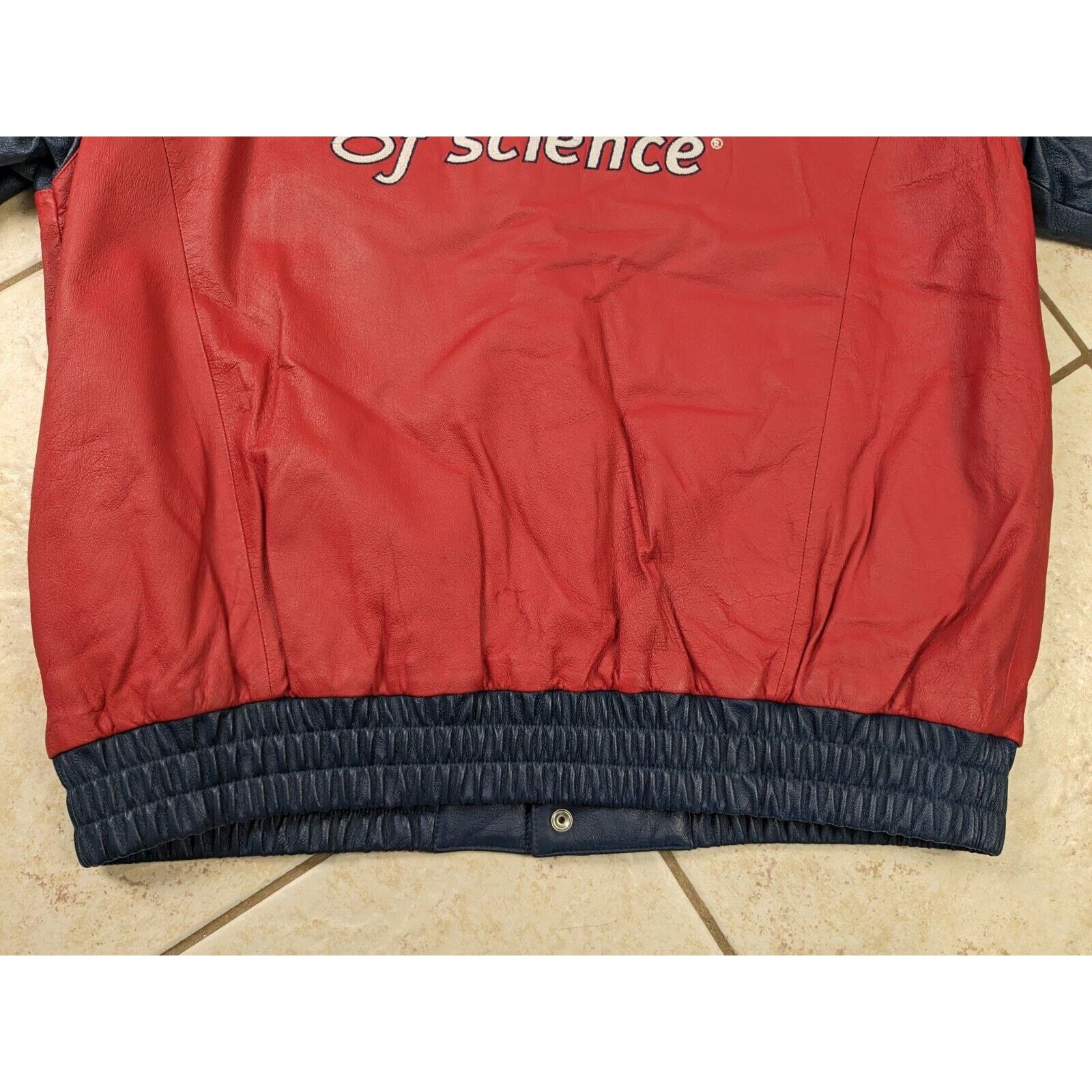 Chase Authentics Leather NASCAR Jacket Racing Dupont Winston Cup Jeff Gordon Size US XL / EU 56 / 4 - 17 Thumbnail