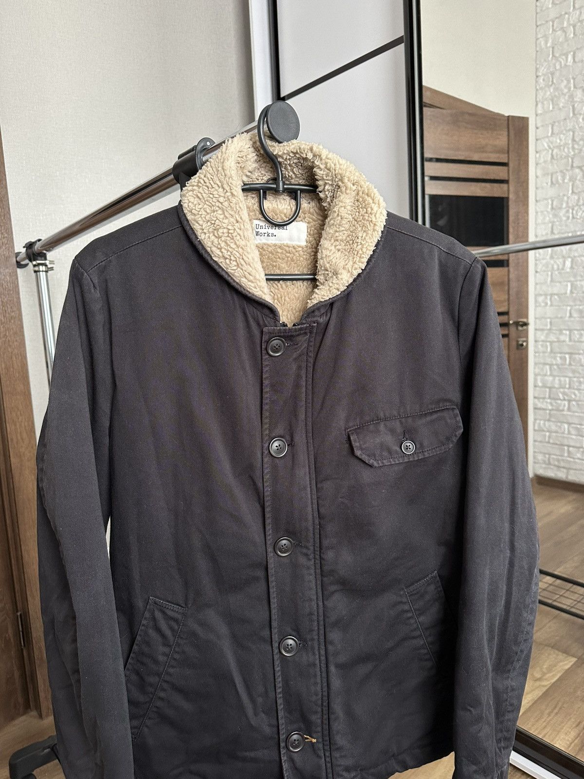 Universal Works Universal Works Twill Deck N1 Fleece Jacket Size US M / EU 48-50 / 2 - 5 Thumbnail