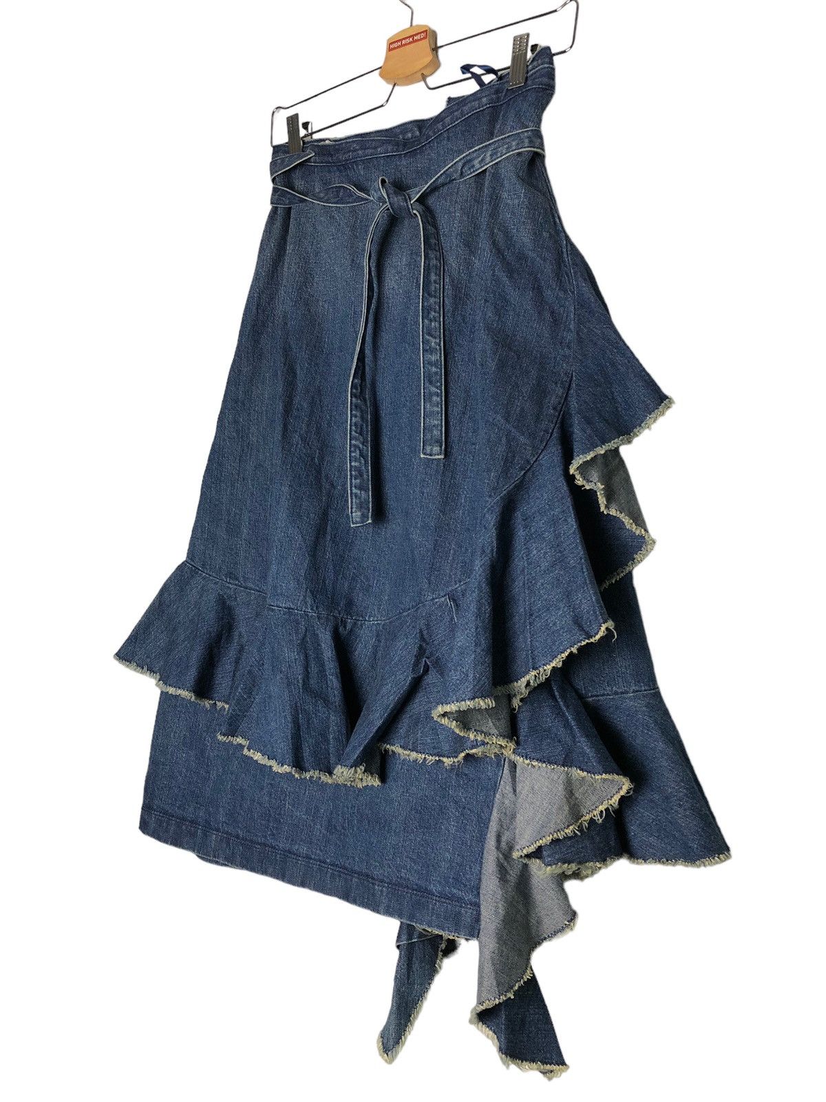 Jw Anderson x Uniqlo denim midi skirt