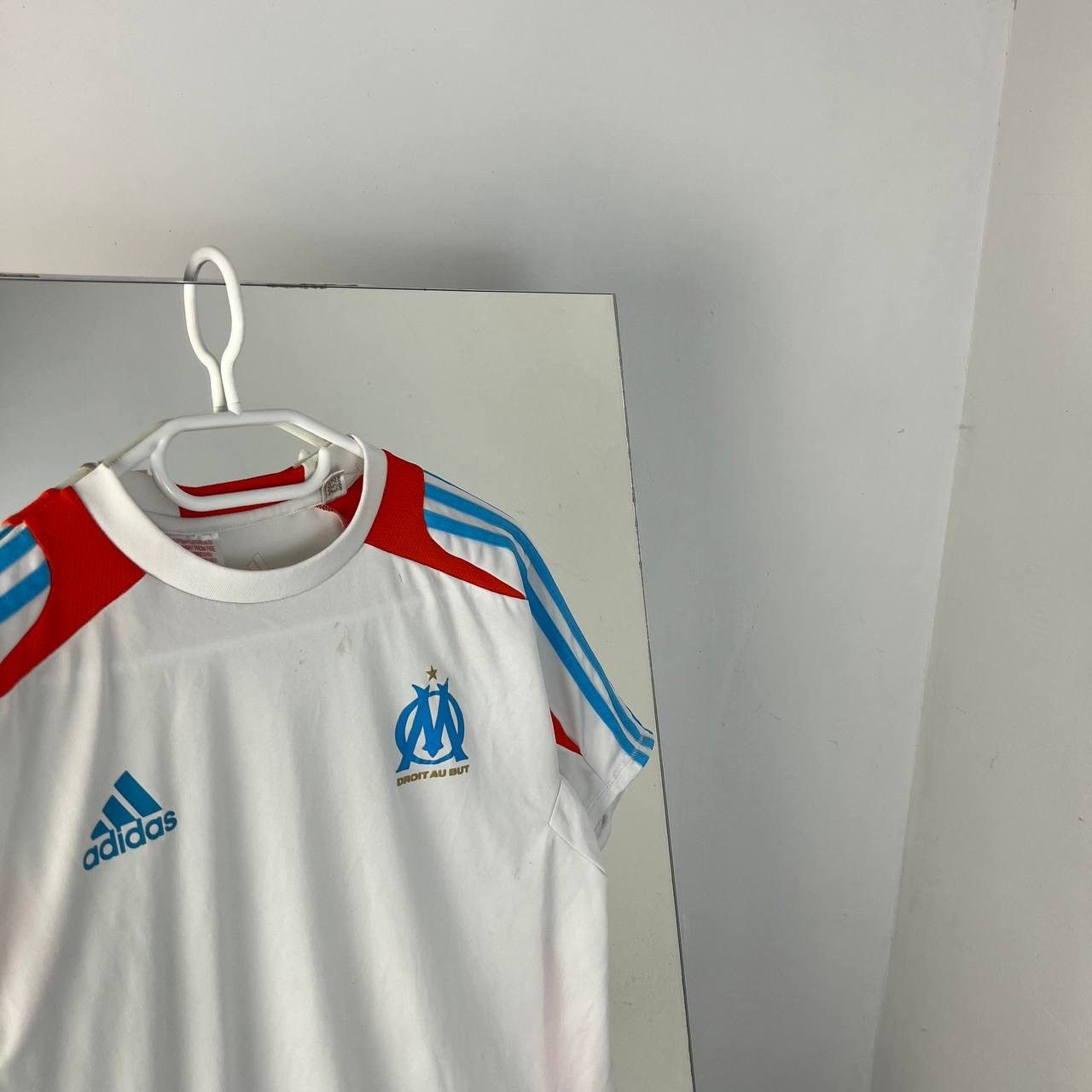 Adidas Vintage Adidas Marseille Home Soccer Jersey Blokecore Style Size US S / EU 44-46 / 1 - 2 Thumbnail