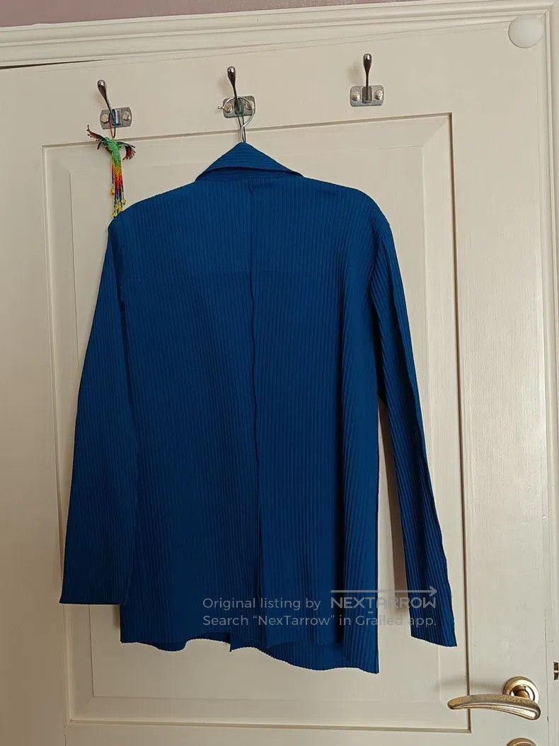 Issey Miyake Issey Miyake size:one size Blue Coat Size XXS / US 00 / IT 34 - 4 Thumbnail