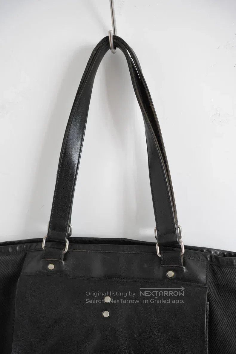 Yohji Yamamoto Yohji Yamamoto Cowhide Patchwork Tote Bag Size ONE SIZE - 5 Thumbnail