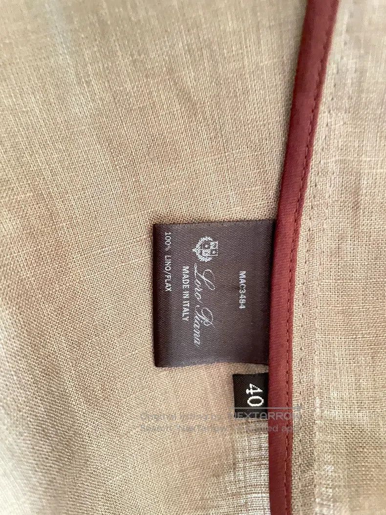Loro Piana Loro Piana Linen Traveler Jacket Size XS / US 0-2 / IT 36-38 - 3 Thumbnail