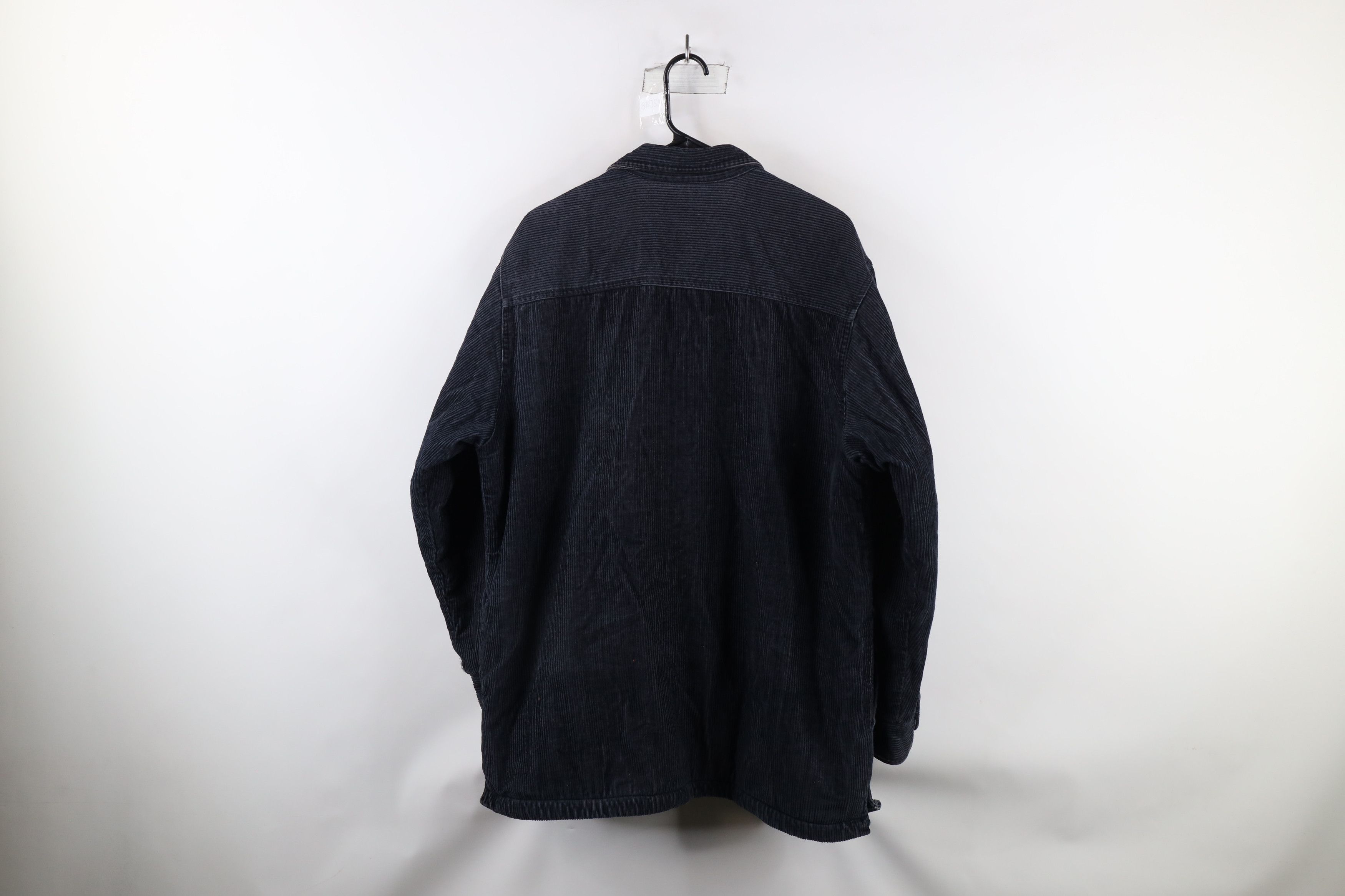 Vintage Vintage 90s Streetwear Fleece Lined Corduroy Shirt Jacket Size US M / EU 48-50 / 2 - 16 Thumbnail