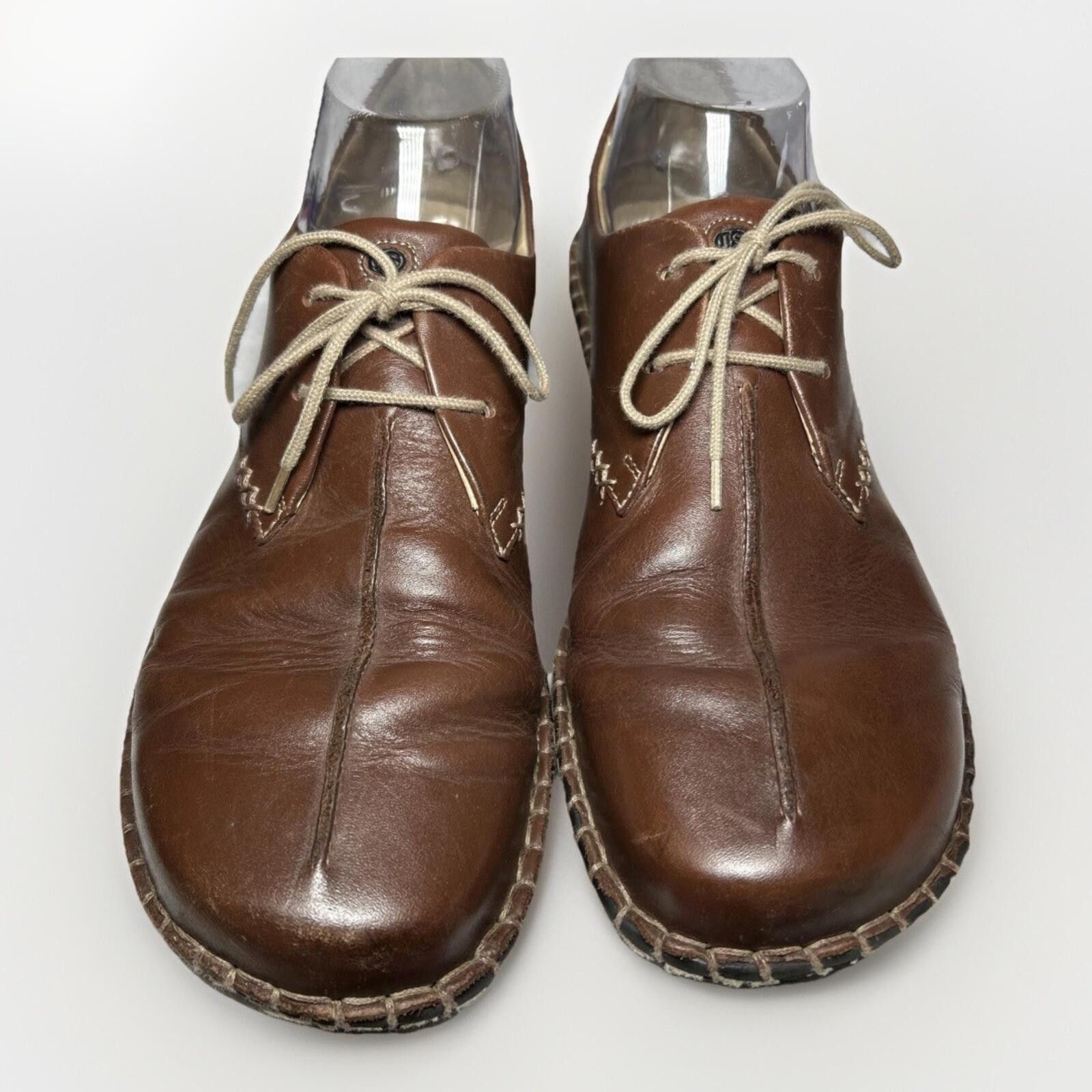 JOSEF SEIBAL JOSEF SEIBEL Lindsay Leather Moccasin Lace-Up ComfortShoes Size US 8 / IT 38 - 3 Thumbnail