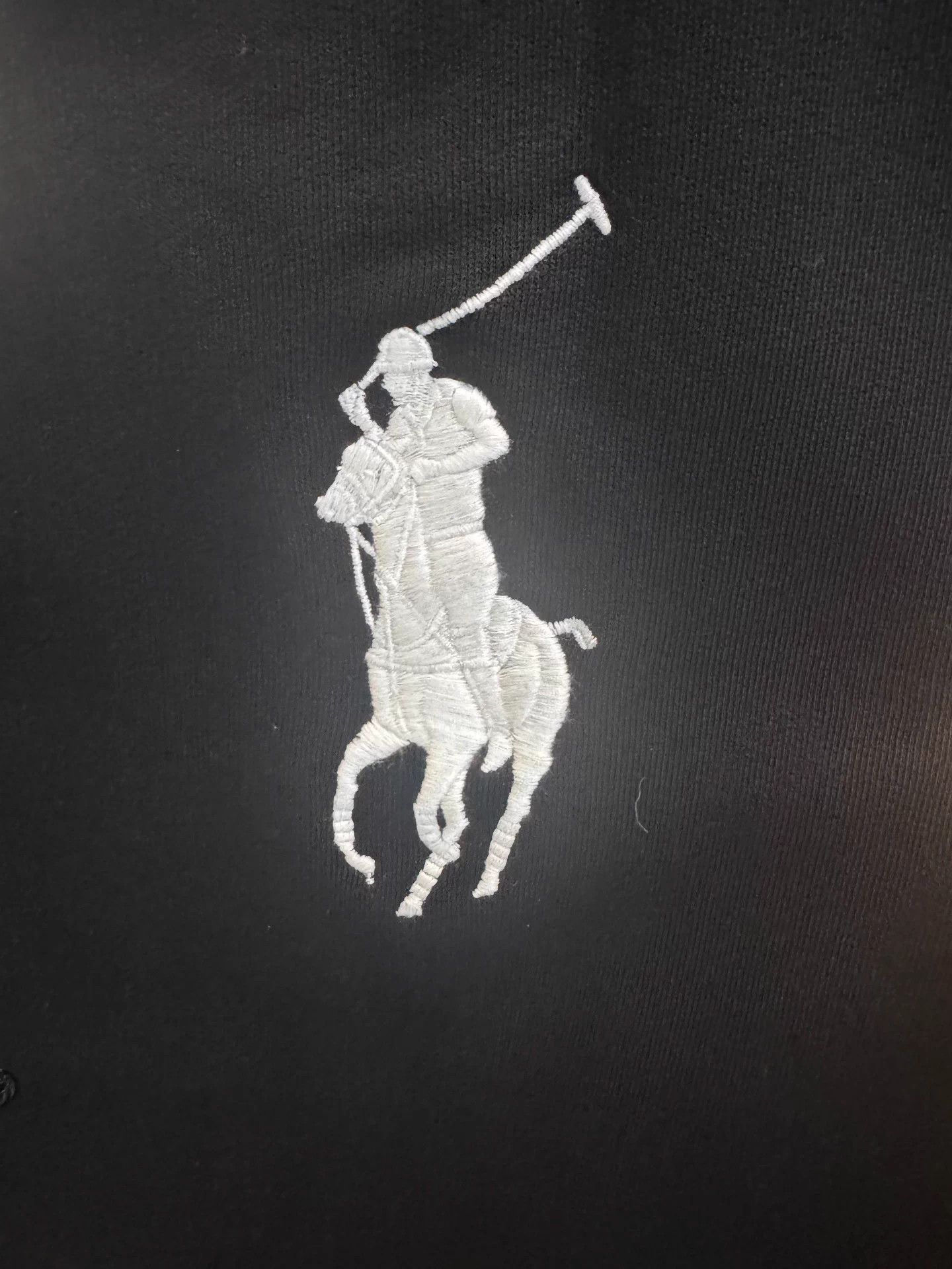 Polo Ralph Lauren Polo Ralph Lauren Black Bball Collar #3 Striped Jacket Size US M / EU 48-50 / 2 - 2 Thumbnail