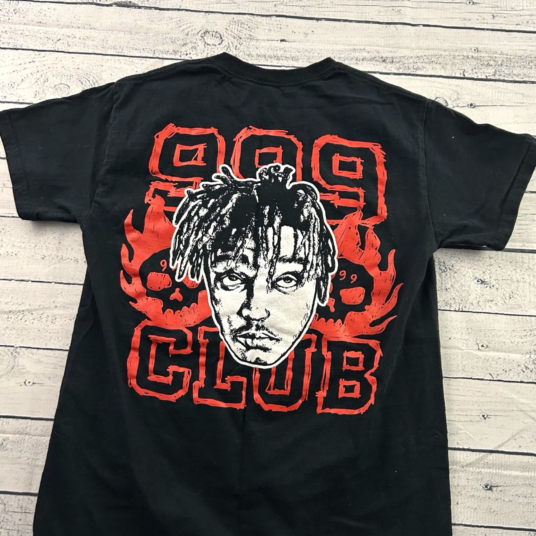Vintage Juice Wrld Club 999 Short Sleeve T Shirt Men's S Black Shirt Size US S / EU 44-46 / 1 - 5 Thumbnail