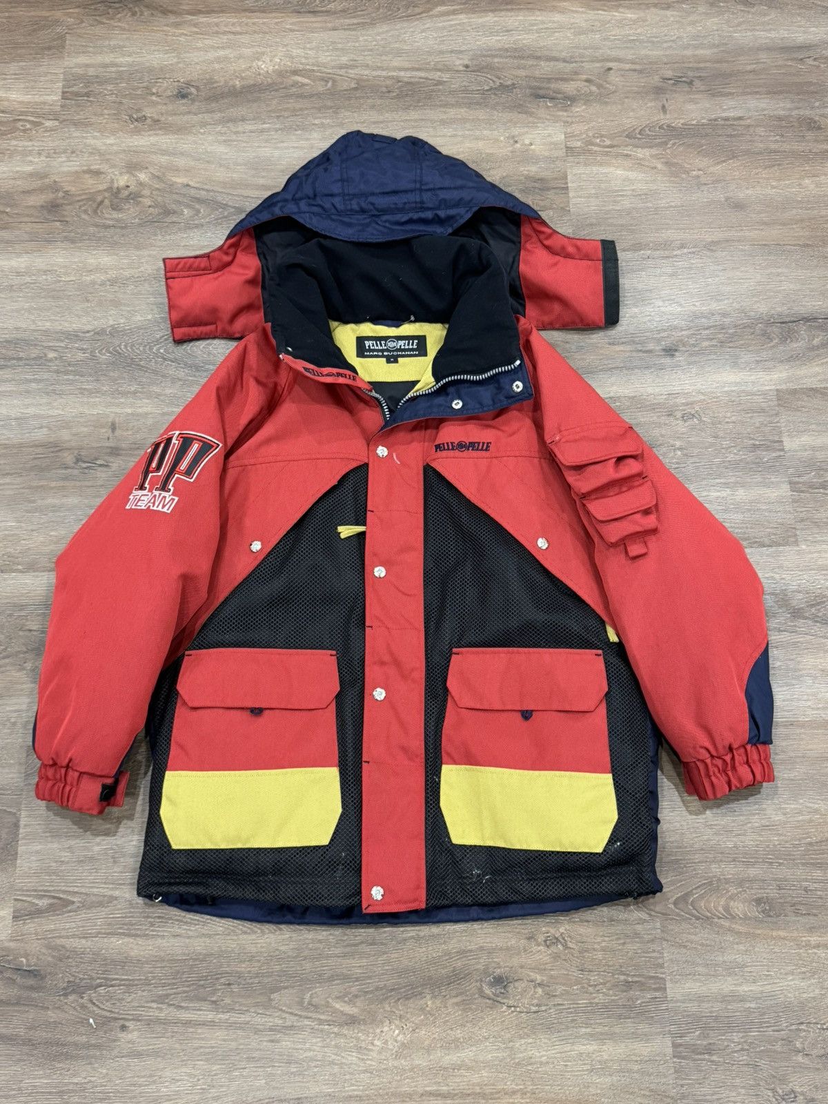 Vintage Pelle Pelle Marc Buchanan Technical Parka Jacket