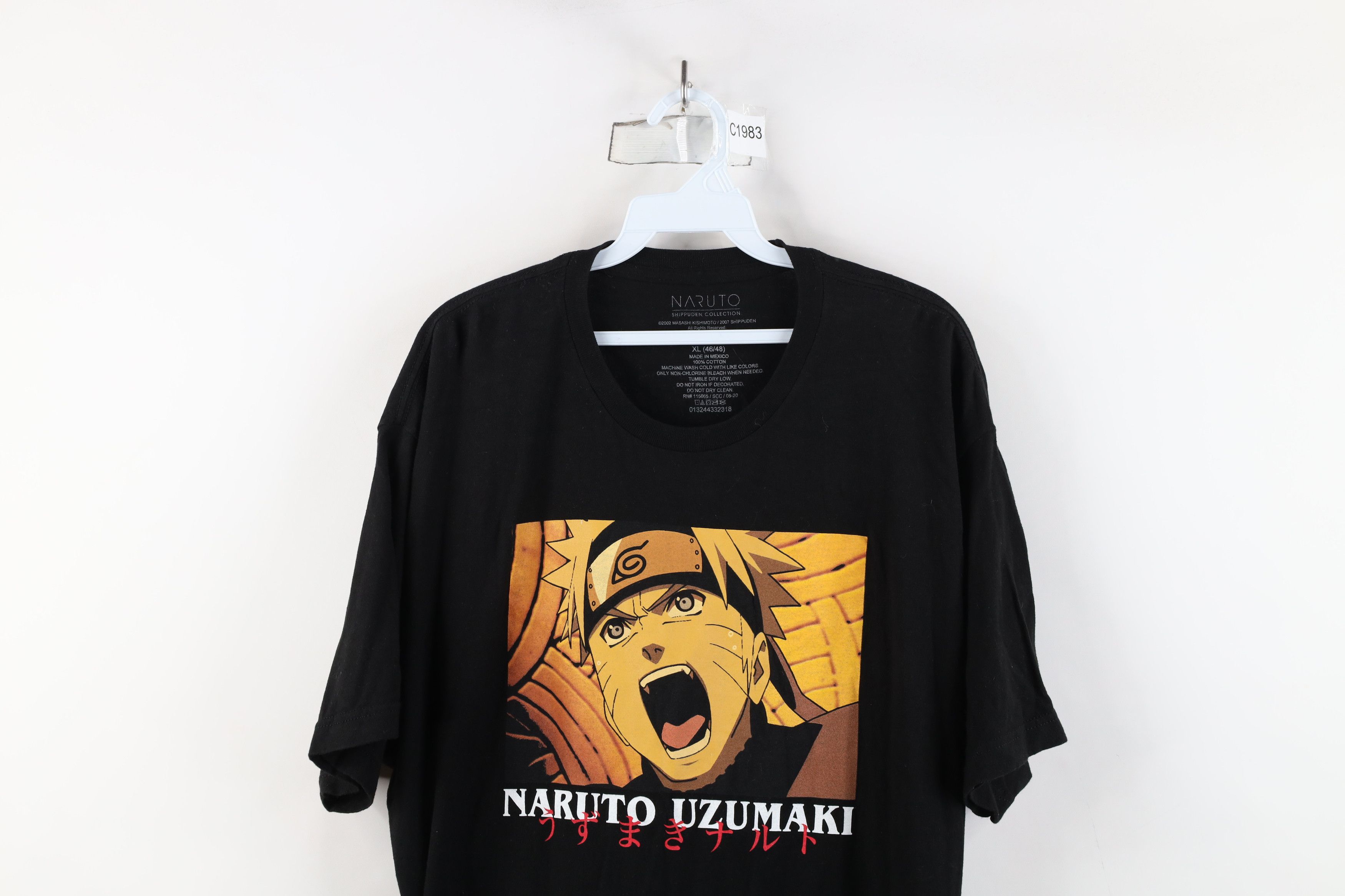 Vintage Vintage Y2K 2007 Naruto Uzumaki Anime Short Sleeve T-Shirt Size US XL / EU 56 / 4 - 2 Thumbnail